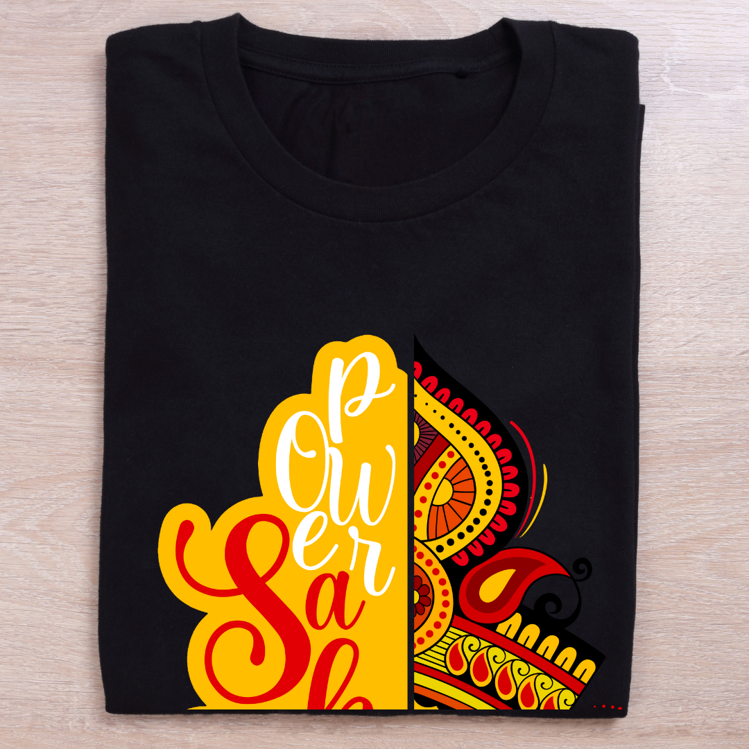 RanggRiwaaz "Maa Durga" T-Shirt Women - Divine Feminine Shakti Apparel