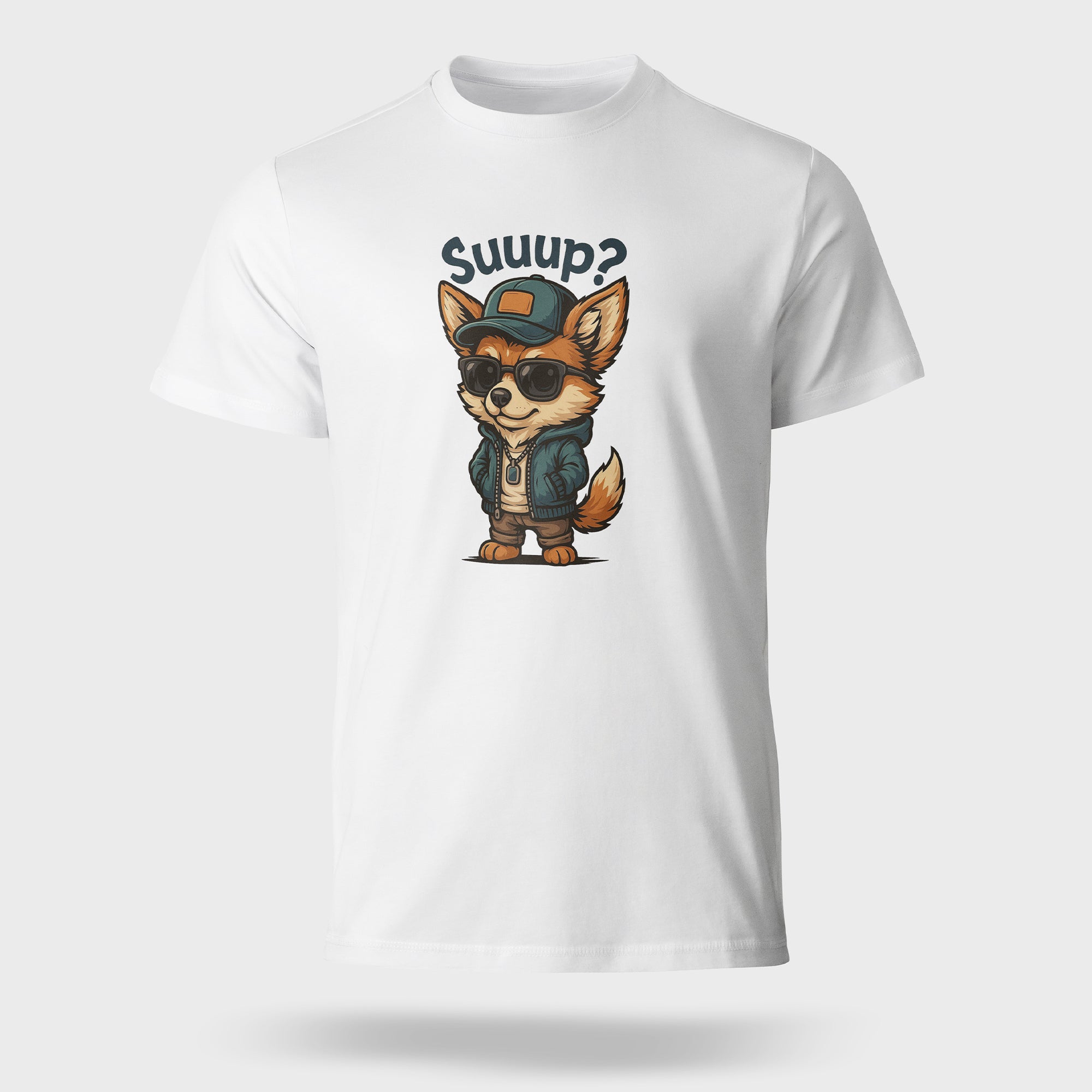 "Suuup?" Unisex T-Shirt - Funny Casual Greeting Tee Tshirt by RanggRiwaaz