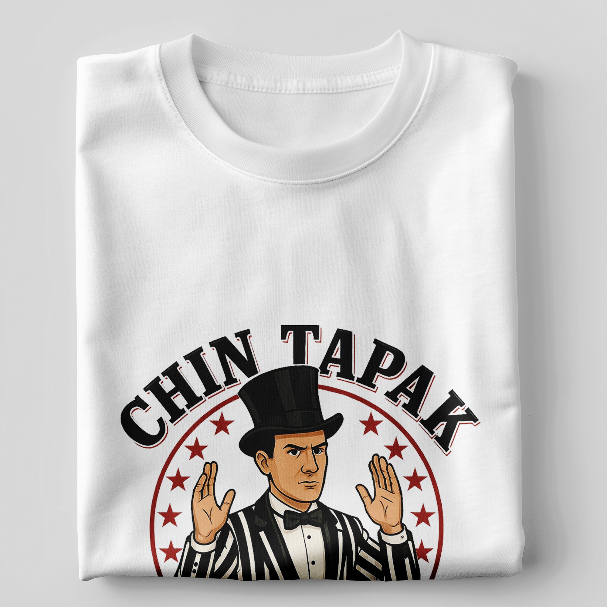 "Chin Tapak Dam D Dam" T-Shirt - Funny Meme Quote Tee by RanggRiwaaz
