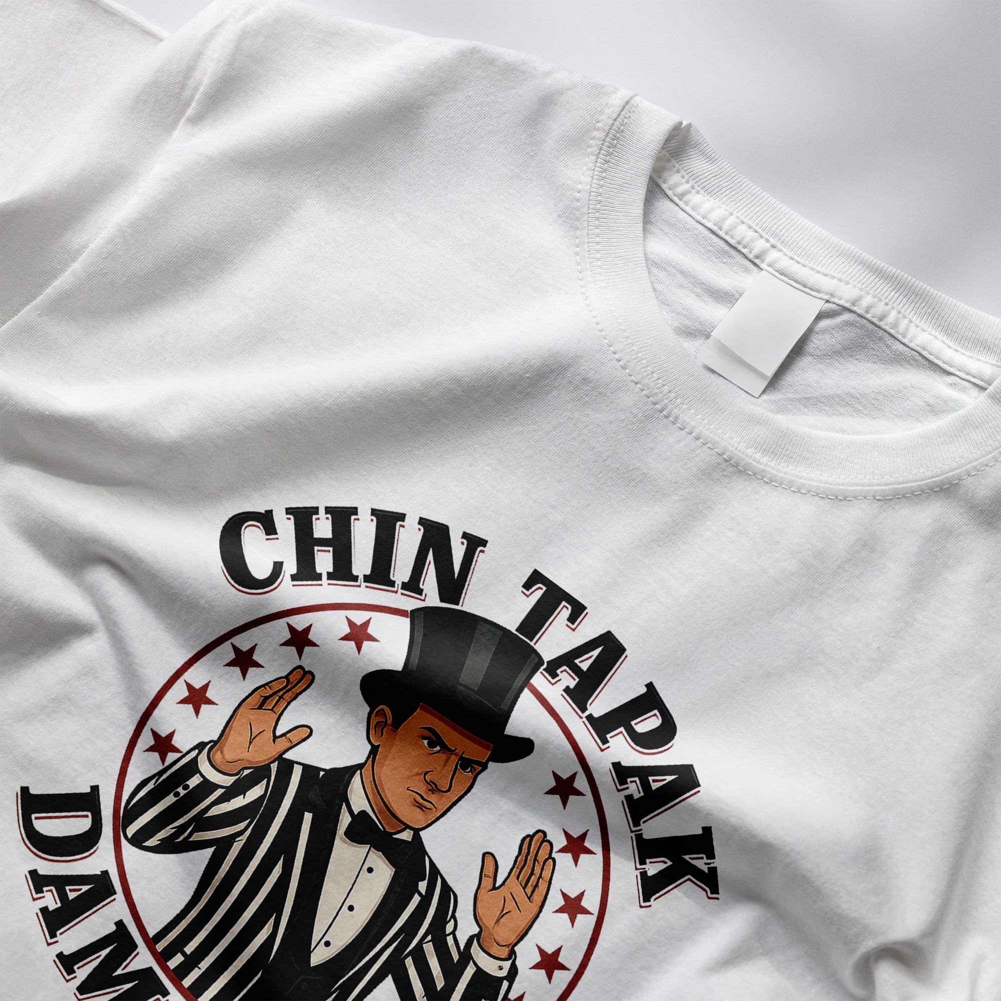 "Chin Tapak Dam D Dam" T-Shirt - Funny Meme Quote Tee by RanggRiwaaz