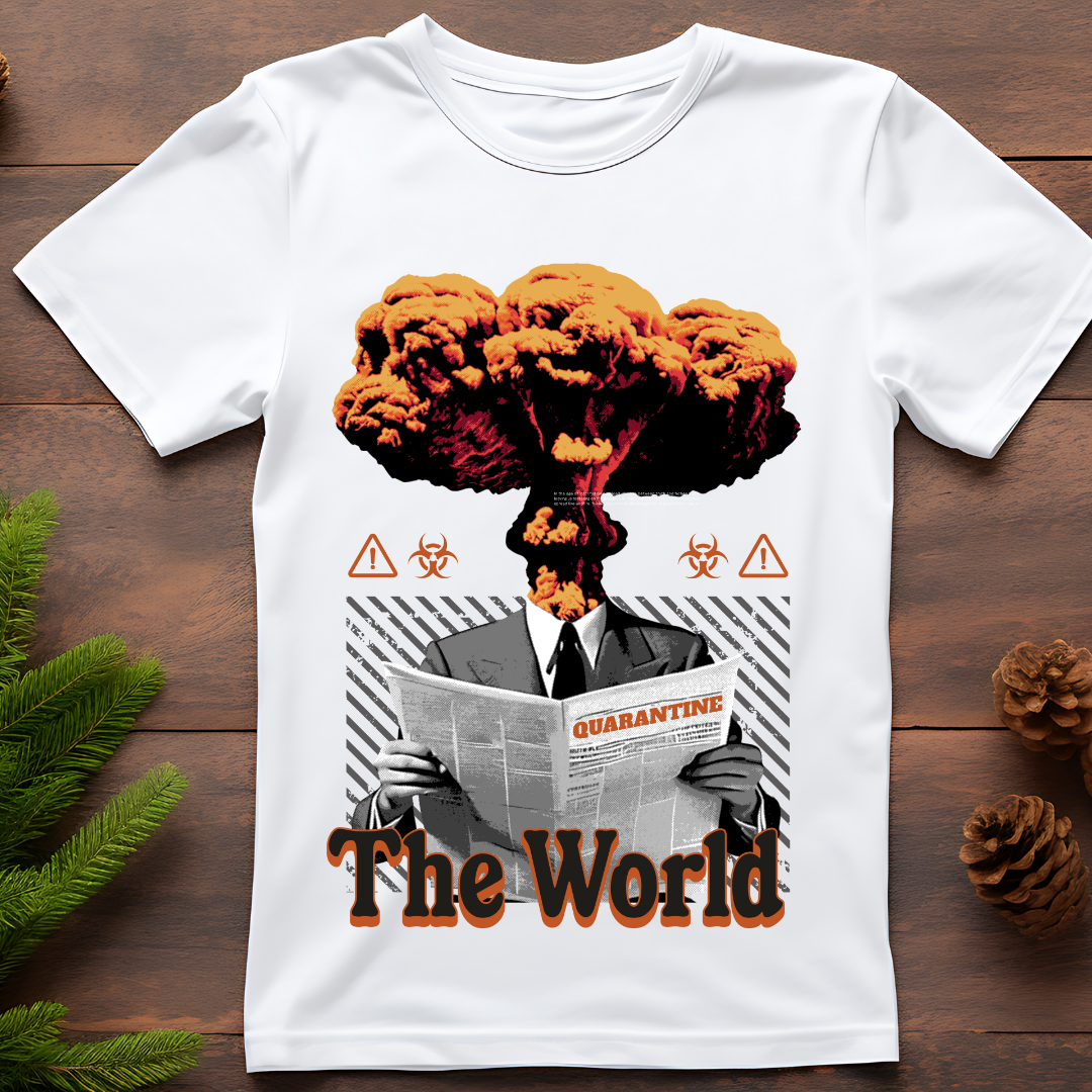 Pandemic: The World United T-Shirt - Global Resilience Graphic Tee by RanggRiwaaz