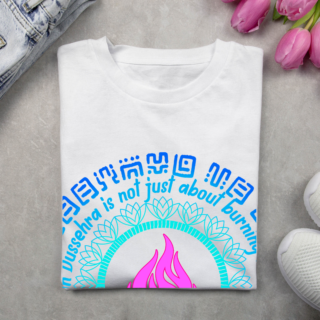 Dussehra: Conquer Your Inner Demons T-Shirt by RanggRiwaaz