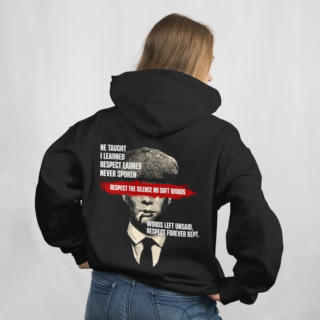 He Taught I Learned Respect Earned Hoodie - Mentor & Life Dad and Child Lesson Hoodie by RanggRiwaaz