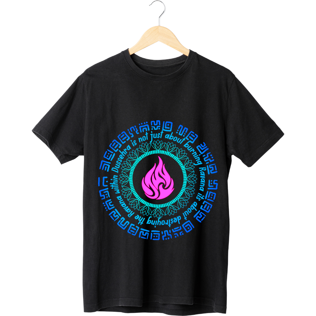 Dussehra: Conquer Your Inner Demons T-Shirt by RanggRiwaaz