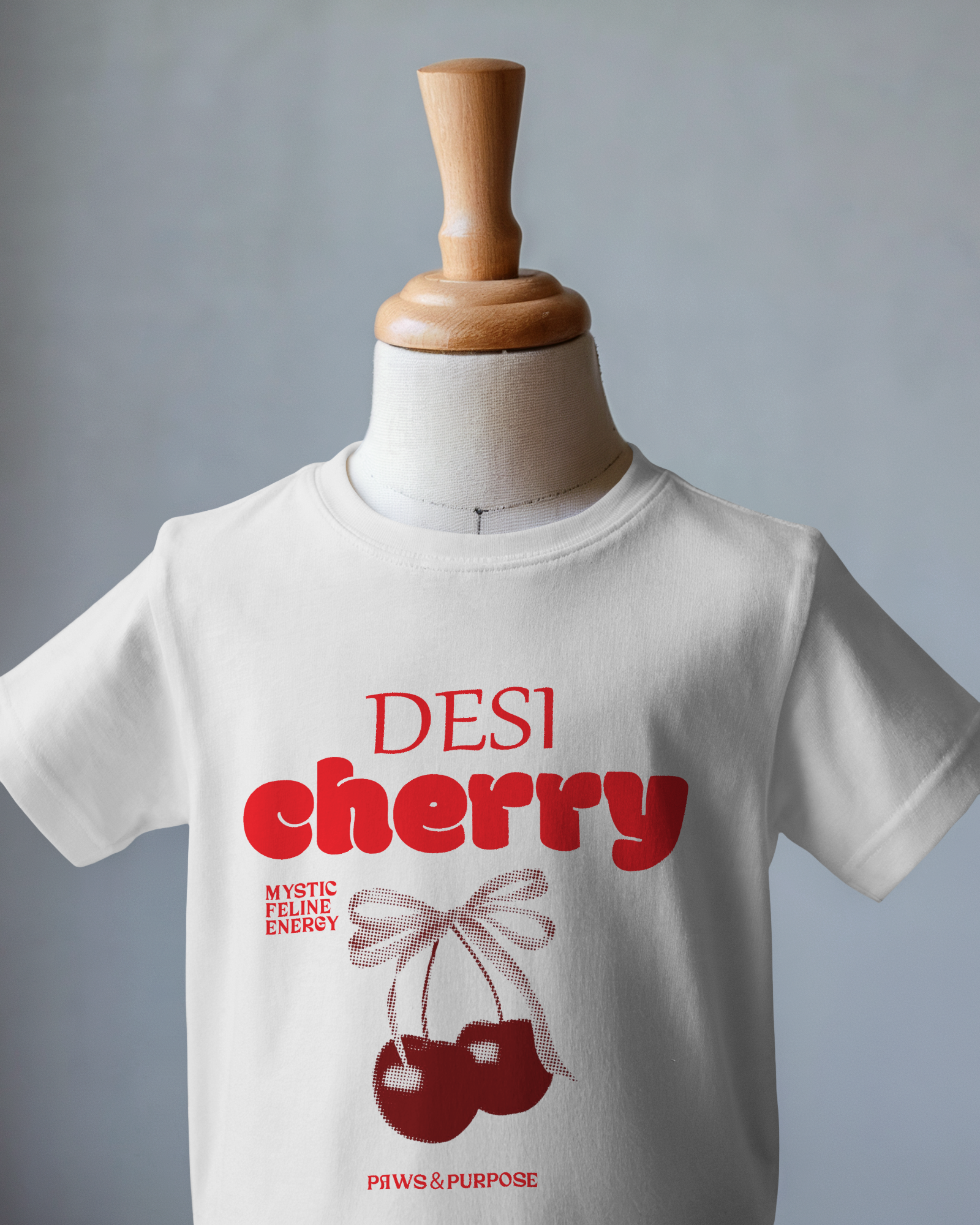 Cherry Boys' T-Shirt - Kids' Graphic Crew Neck Tee by RanggRiwaaz