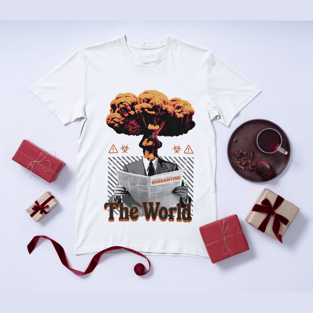 Pandemic: The World United T-Shirt - Global Resilience Graphic Tee by RanggRiwaaz