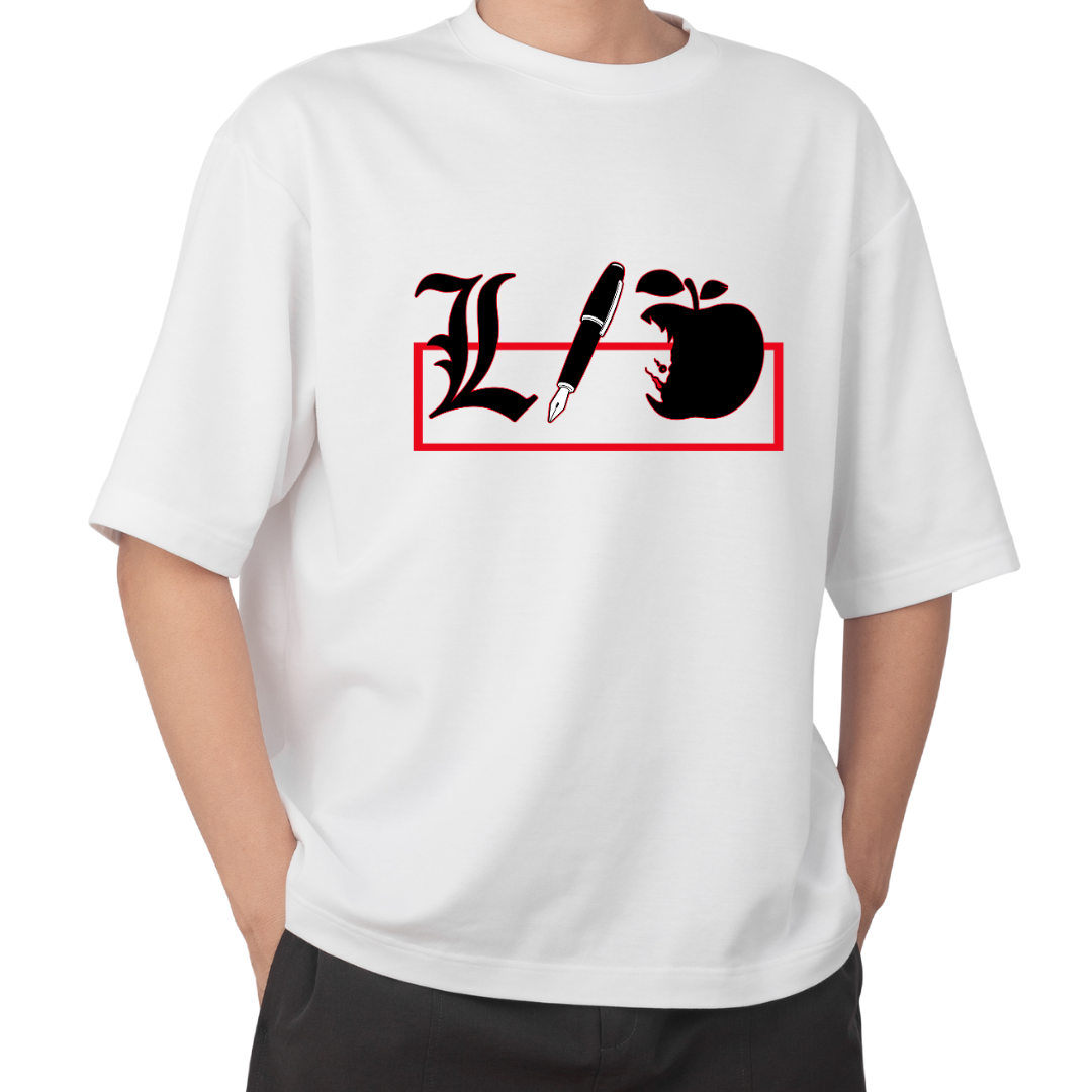 Death Note Unisex Oversized T-Shirt - Anime Fan Merch & Graphic Tee by RanggRiwaaz