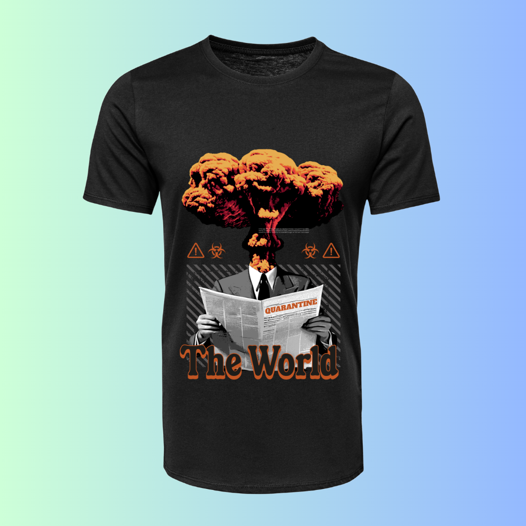 Pandemic: The World United T-Shirt - Global Resilience Graphic Tee by RanggRiwaaz