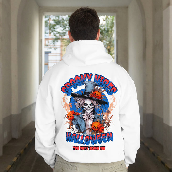 "Spooky Vibes Halloween" Hoodie - Halloween Hoodie by RanggRiwaaz