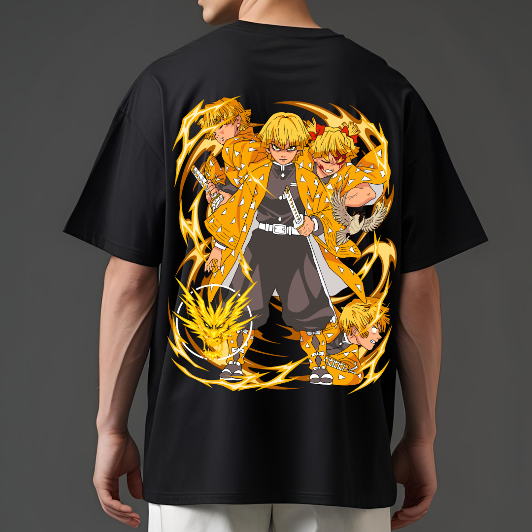Demon Slayer Unisex Oversized Classic T-Shirt