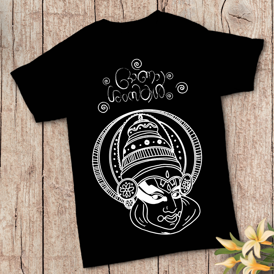 RanggRiwaaz Onam Celebration T-Shirt - Traditional Kerala Vibe Apparel