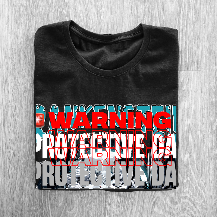 Protective Dad T-Shirt - Guardian of My Daughter Graphic Tee by RanggRiwaaz