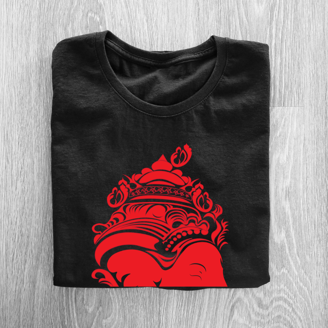 Ganesh Chaturthi T-Shirt - Festive Ganpati Bappa Graphic Tee by RanggRiwaaz