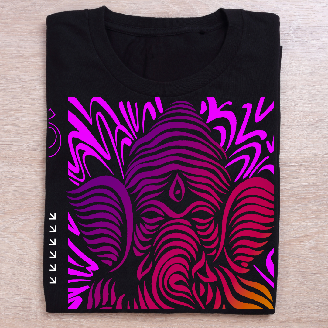RanggRiwaaz "Siddhivinayak" Graphic Tee - Festive Ganesh Chaturthi Apparel