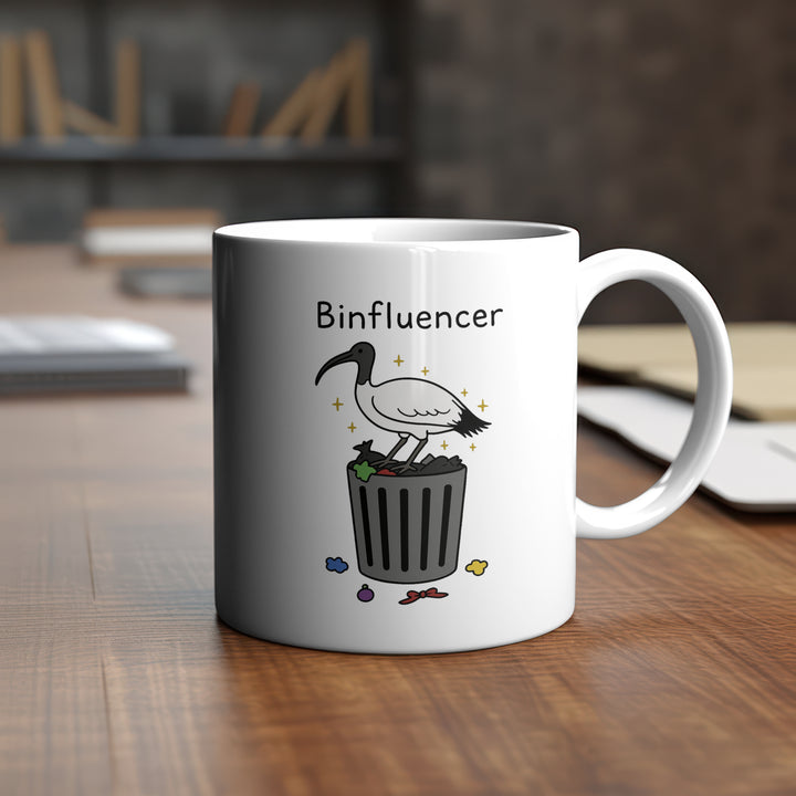 Binfluencer" Funny Mug | Influencer Parody Coffee Cup | Gift for Social Media Fans