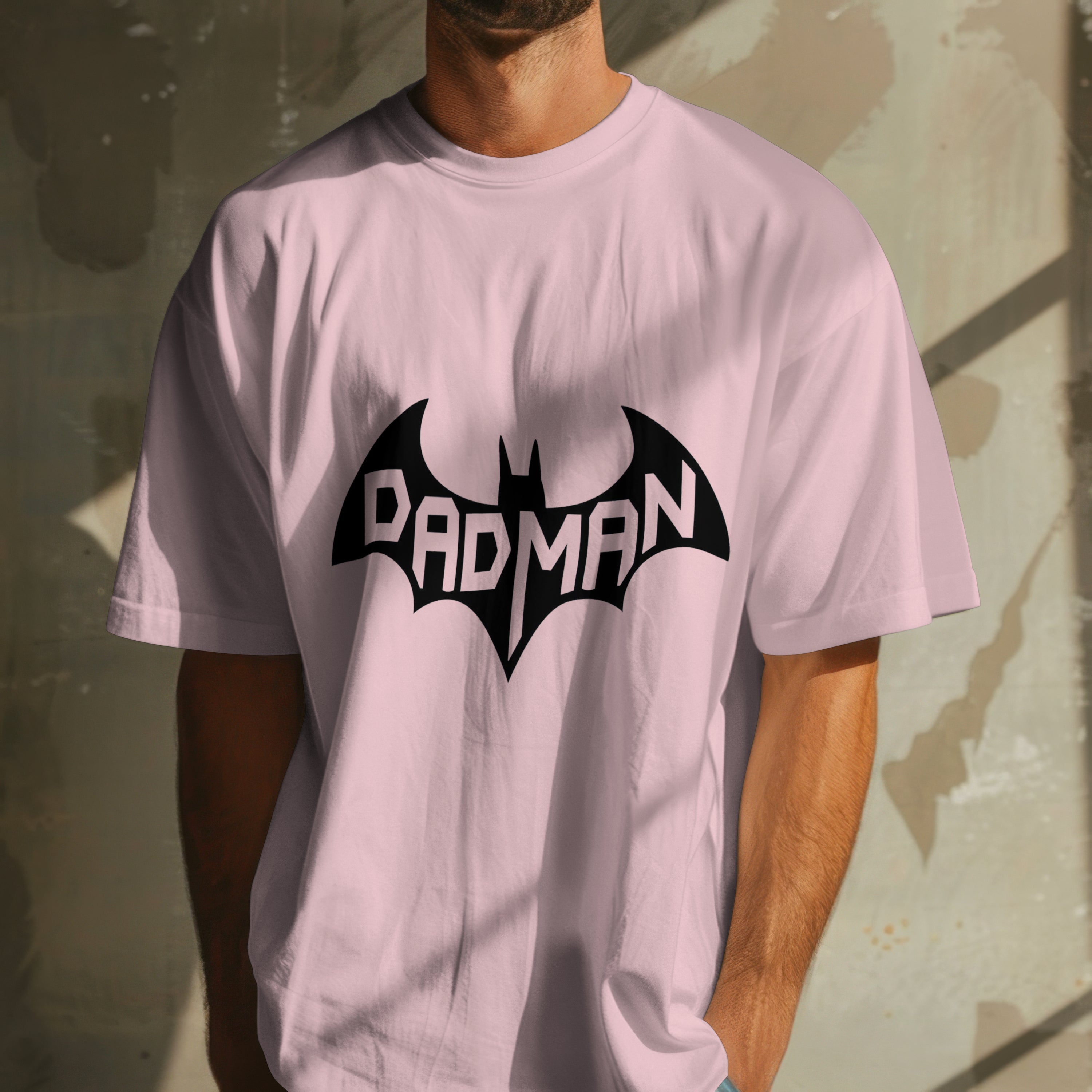 DadMan T-Shirt for Men - RanggRiwaaz Superhero Dad Tee Gift