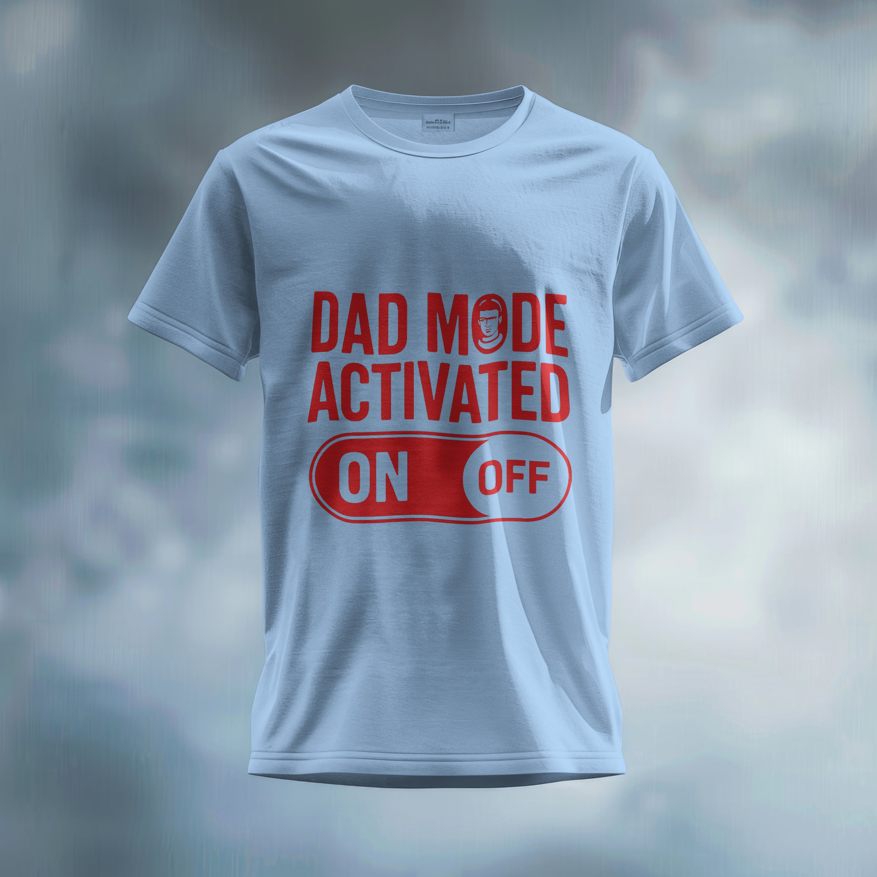 Dad Mode Activated T-Shirt for Men - Funny Father's Day Tee by RanggRiwaaz