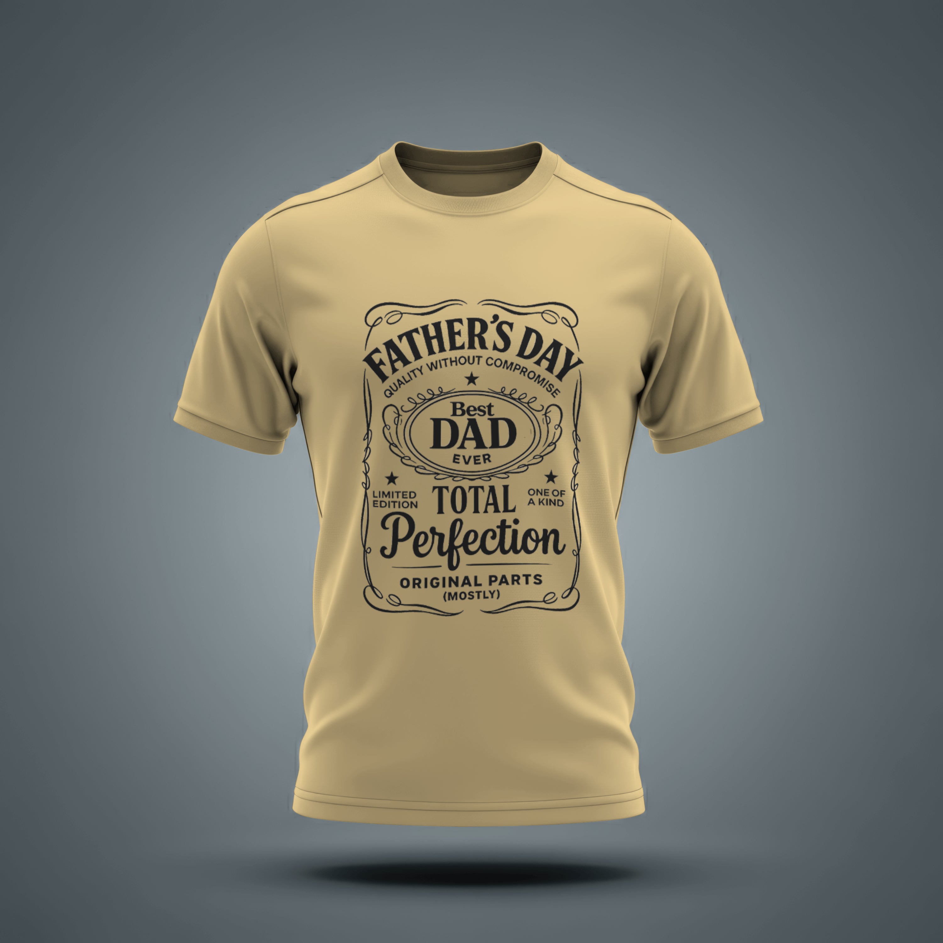 "Best Dad Ever" T Shirt Tee - Ideal Gift for Dads by RanggRiwaaz