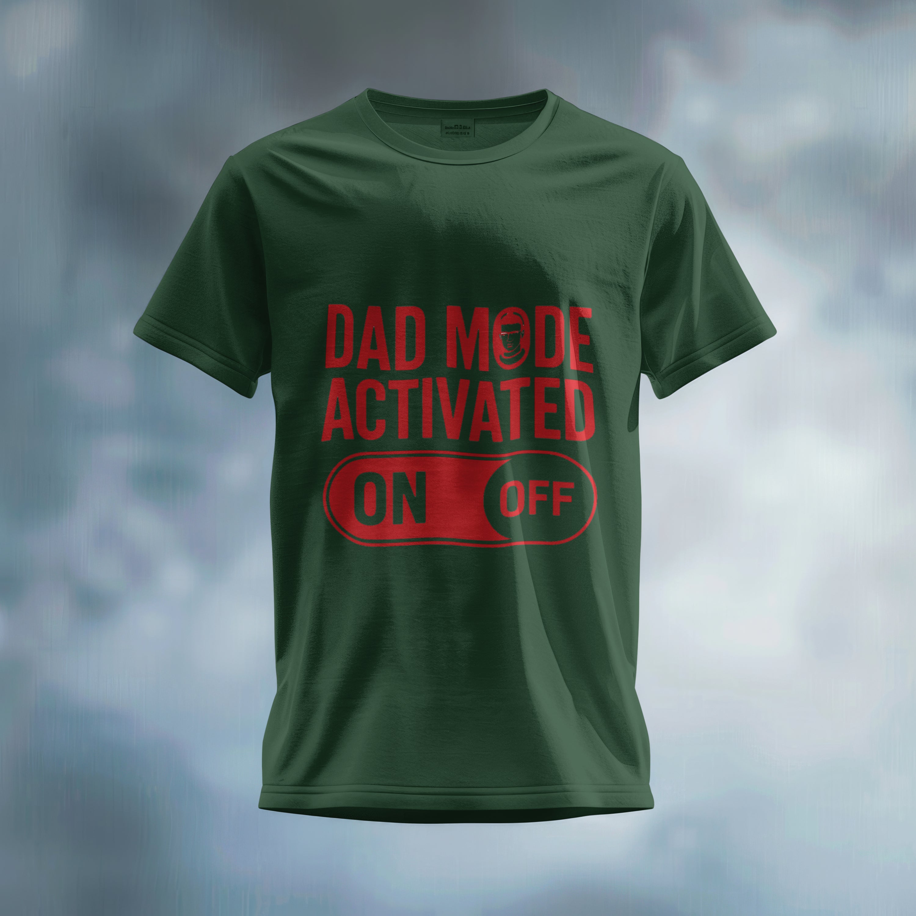 Dad Mode Activated T-Shirt for Men - Funny Father's Day Tee by RanggRiwaaz