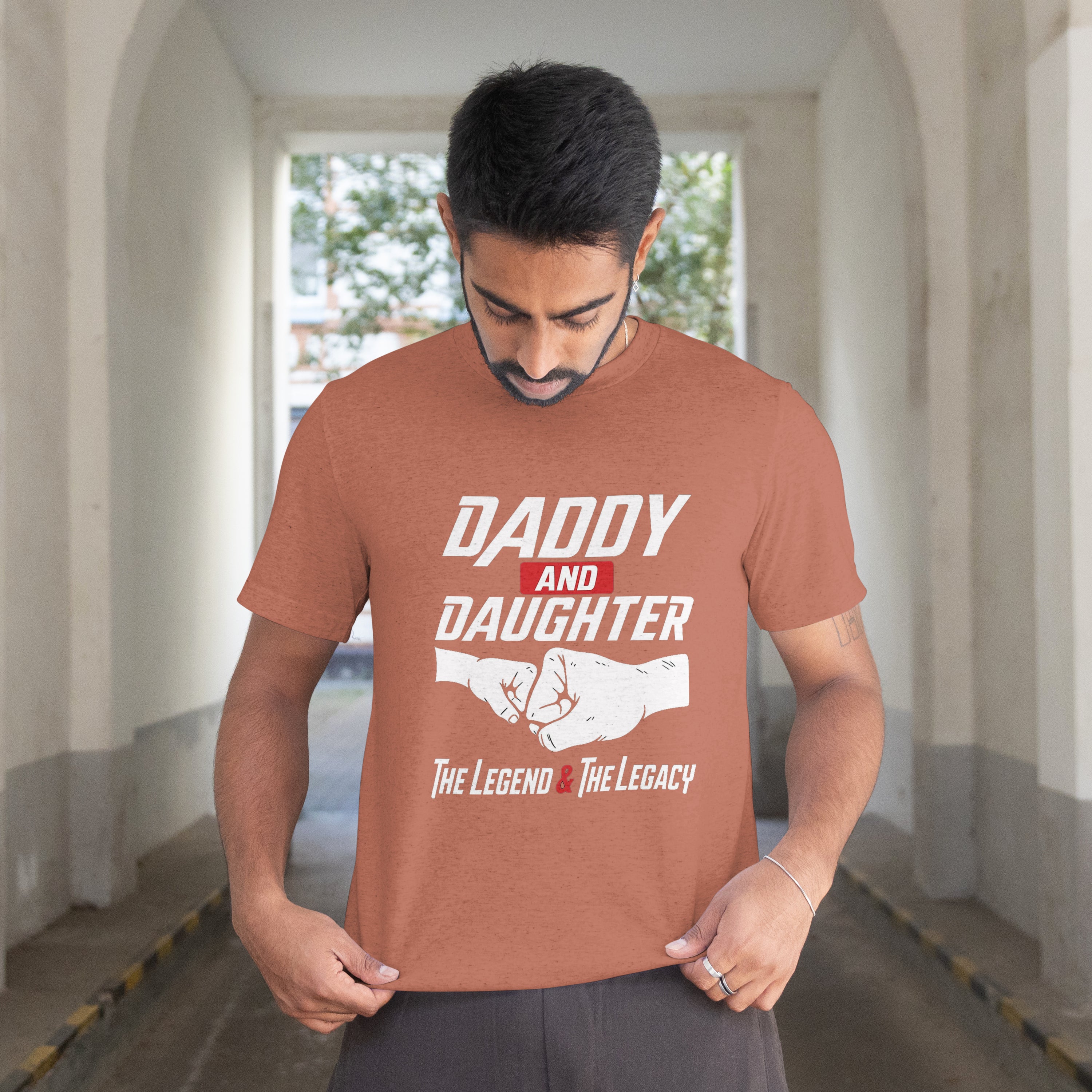 Daddy and Daughter T-Shirt Set - "The Legend and The Legacy" Matching Family Father Daughter T-Shirt - Special Dad Gift Tees by RanggRiwaaz