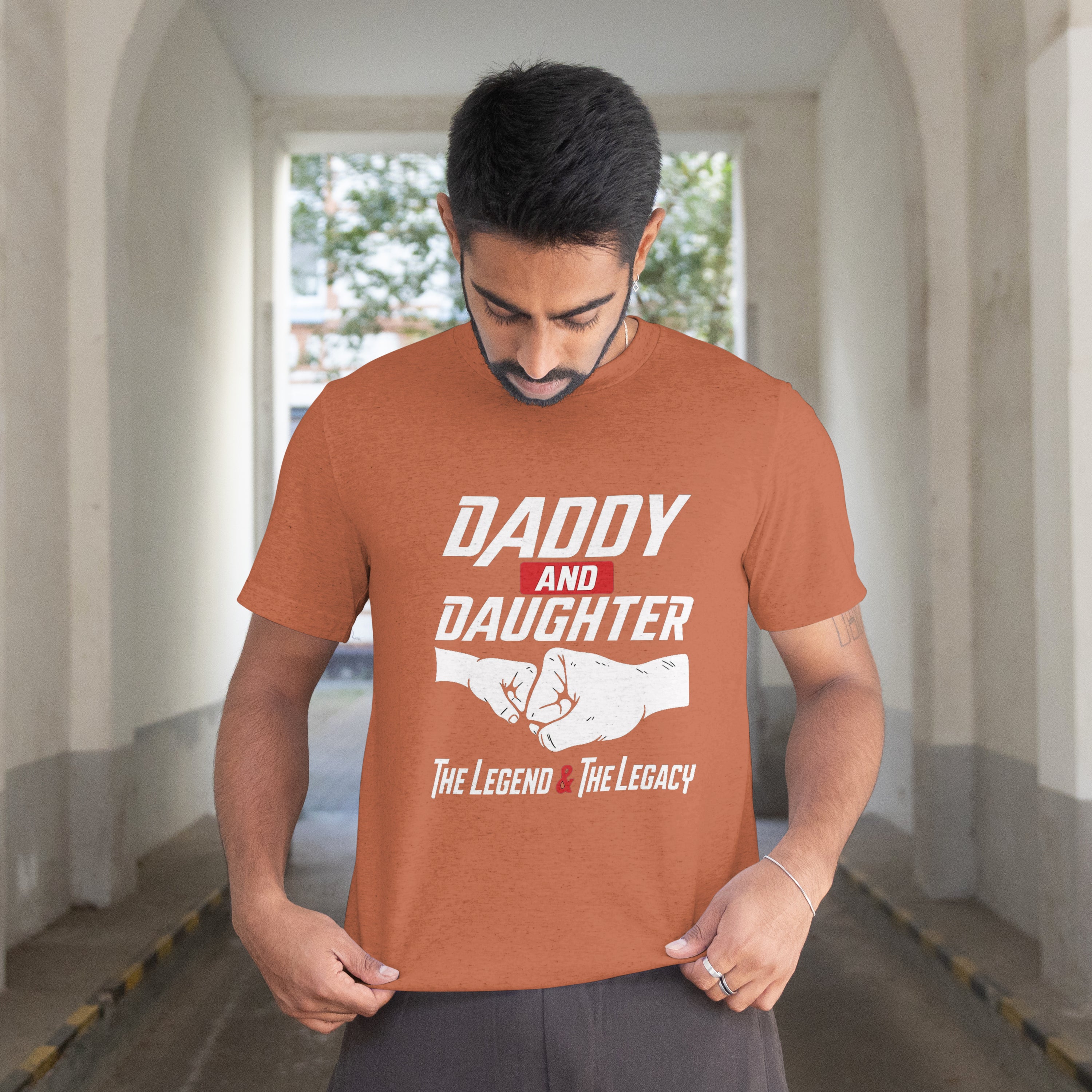 Daddy and Daughter T-Shirt Set - "The Legend and The Legacy" Matching Family Father Daughter T-Shirt - Special Dad Gift Tees by RanggRiwaaz