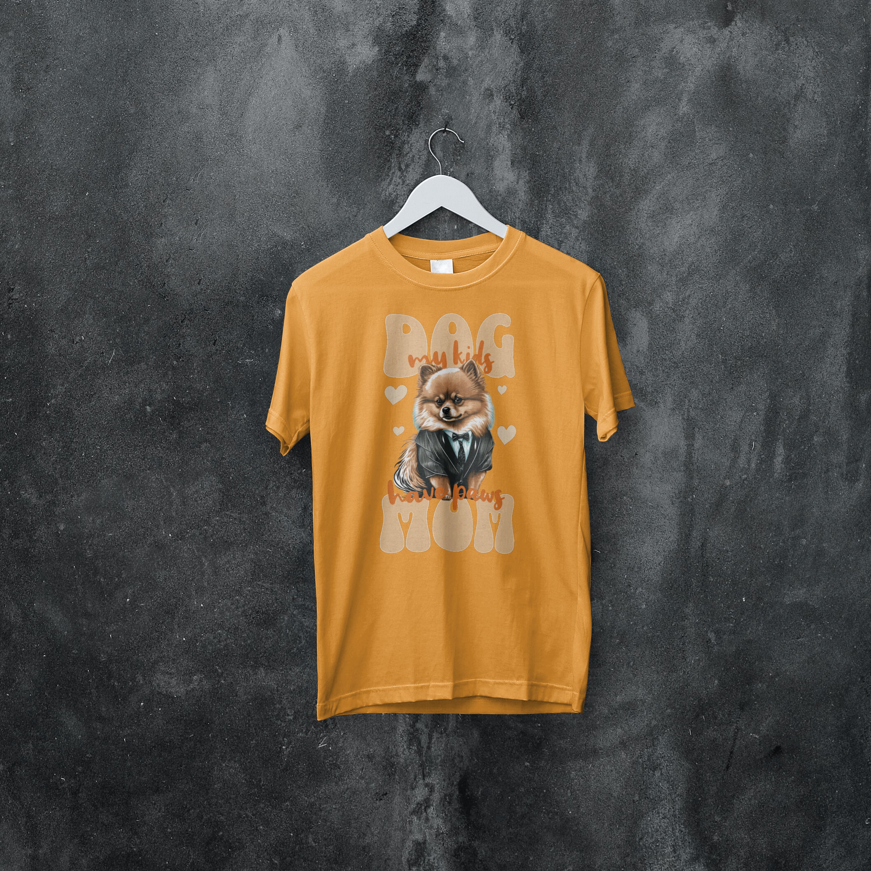 Funny Dog Mom T-Shirt - "My Kids Have Paws" Gift for Her Tee Tshirt by RanggRiwaaz