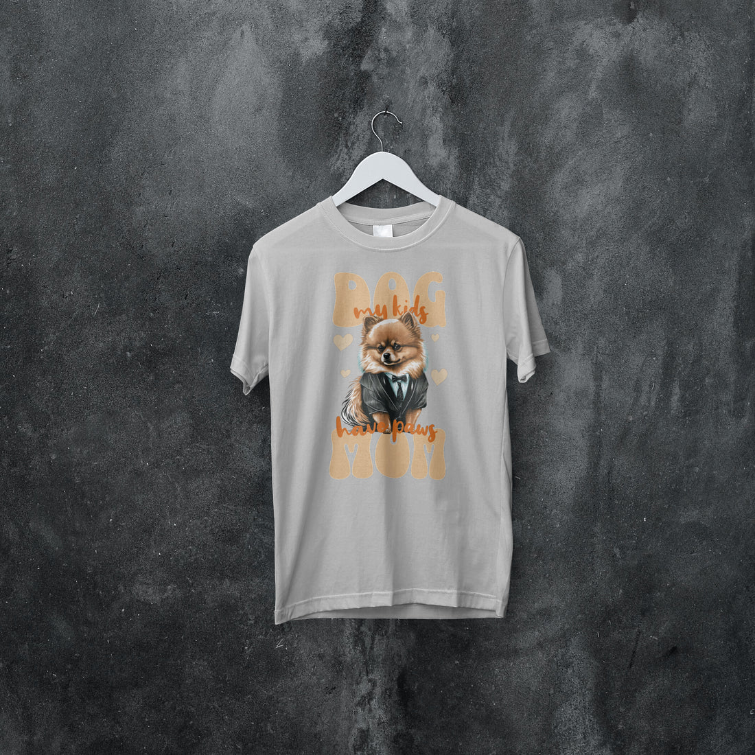 Funny Dog Mom T-Shirt - "My Kids Have Paws" Gift for Her Tee Tshirt by RanggRiwaaz