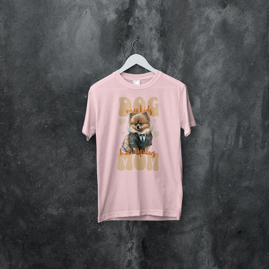 Funny Dog Mom T-Shirt - "My Kids Have Paws" Gift for Her Tee Tshirt by RanggRiwaaz