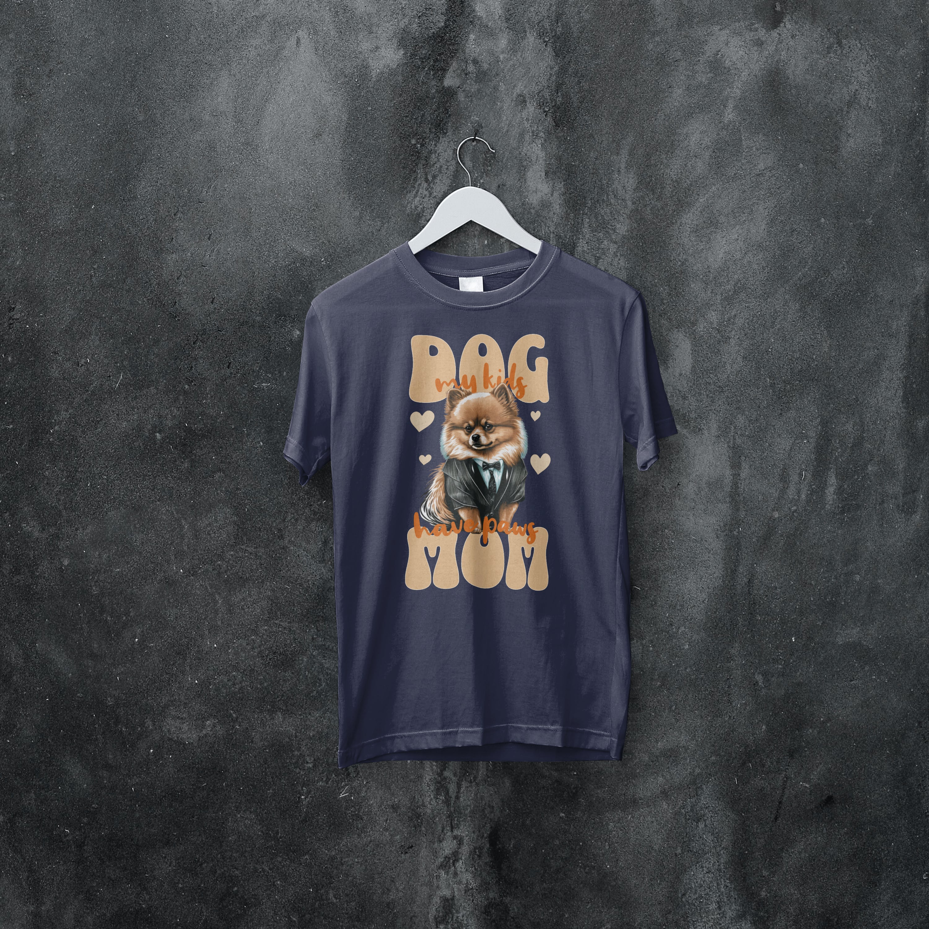 Funny Dog Mom T-Shirt - "My Kids Have Paws" Gift for Her Tee Tshirt by RanggRiwaaz