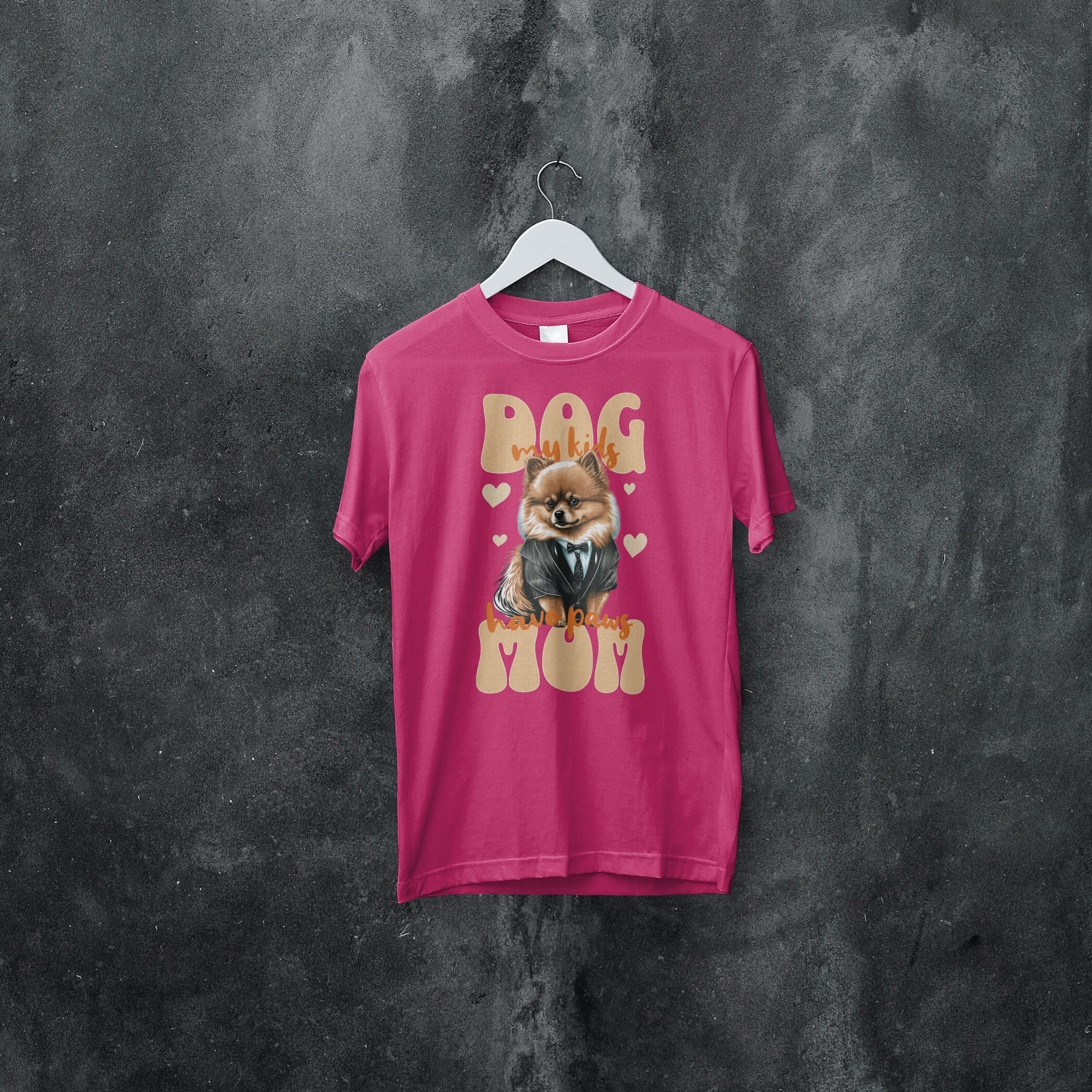 Funny Dog Mom T-Shirt - "My Kids Have Paws" Gift for Her Tee Tshirt by RanggRiwaaz