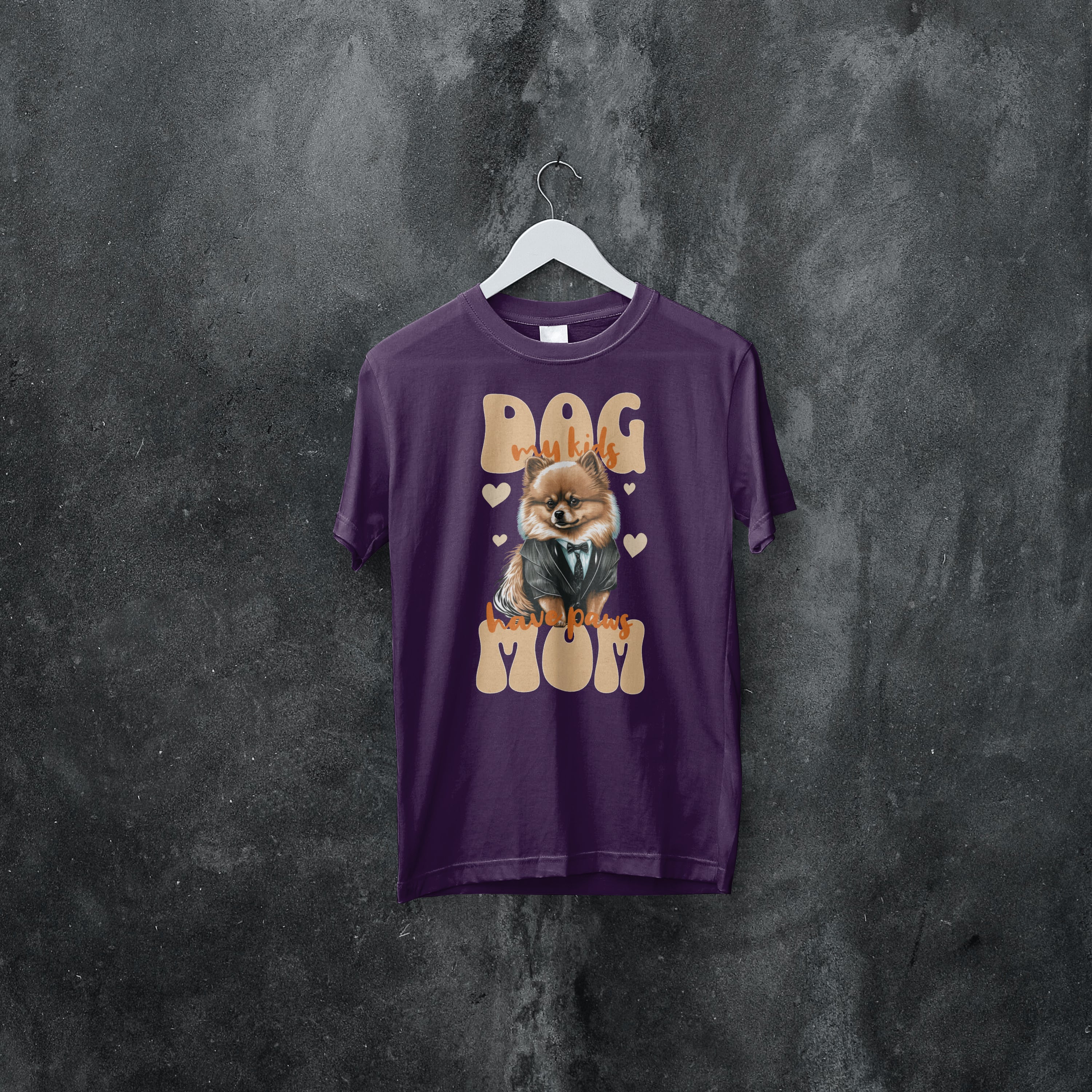 Funny Dog Mom T-Shirt - "My Kids Have Paws" Gift for Her Tee Tshirt by RanggRiwaaz