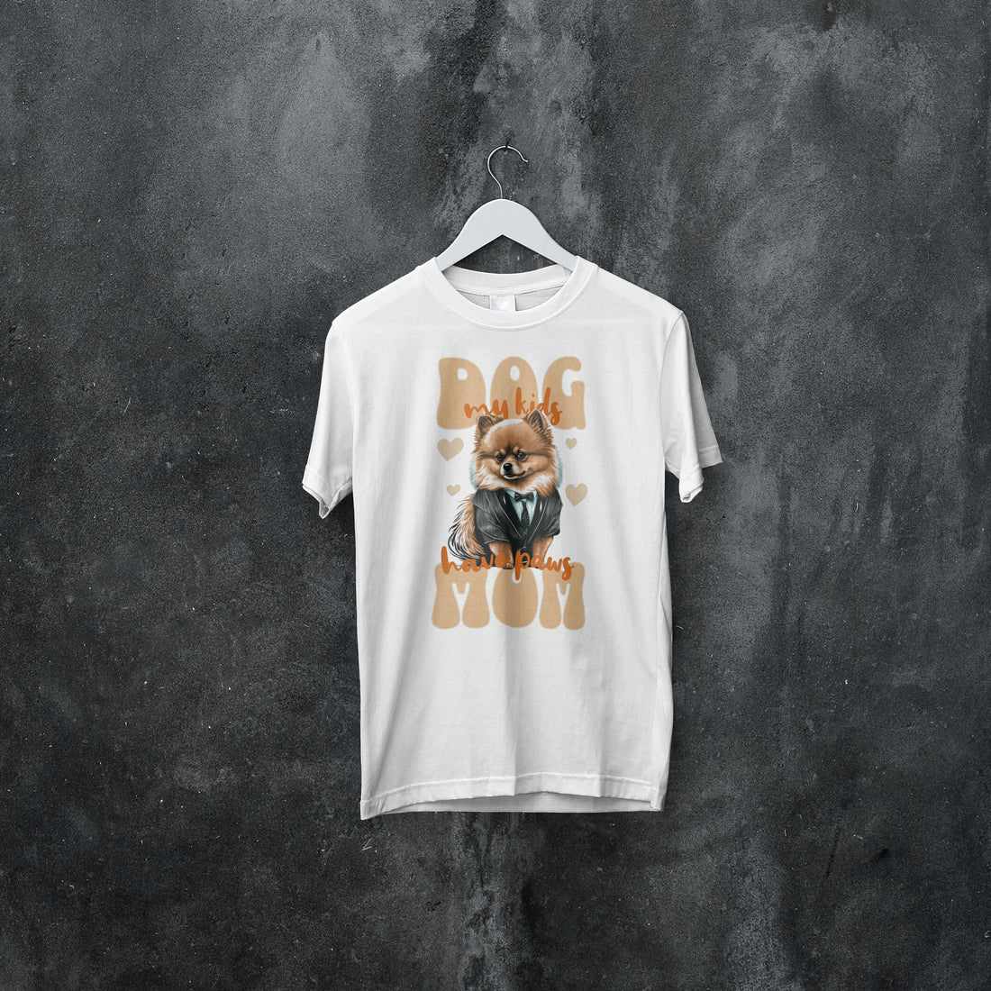 Funny Dog Mom T-Shirt - "My Kids Have Paws" Gift for Her Tee Tshirt by RanggRiwaaz