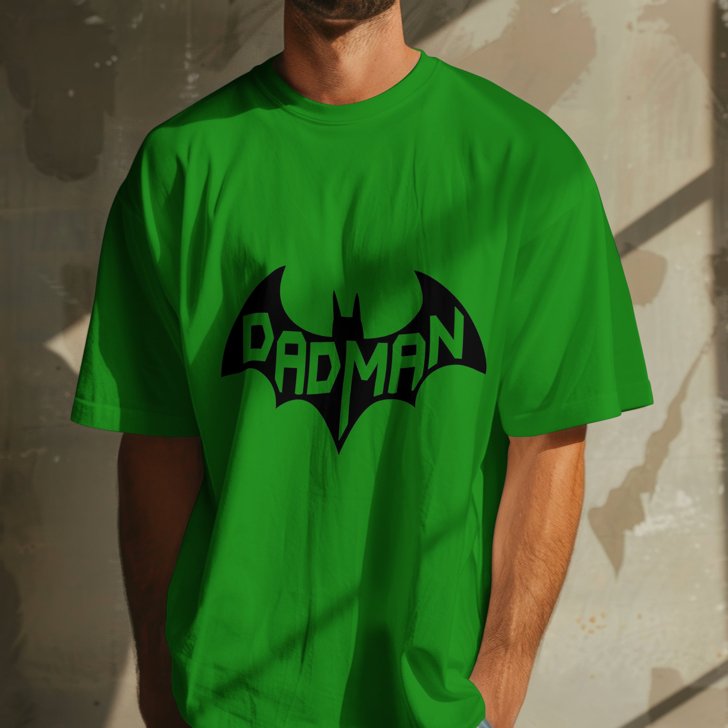 DadMan T-Shirt for Men - RanggRiwaaz Superhero Dad Tee Gift