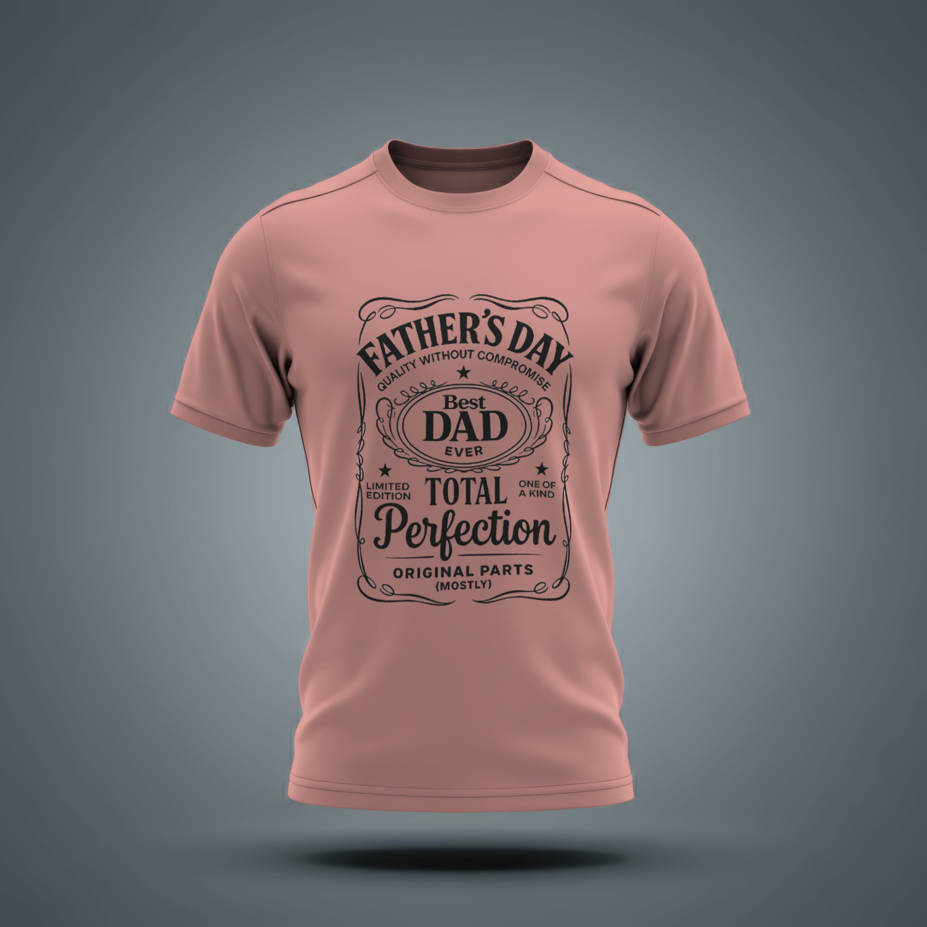 "Best Dad Ever" T Shirt Tee - Ideal Gift for Dads by RanggRiwaaz