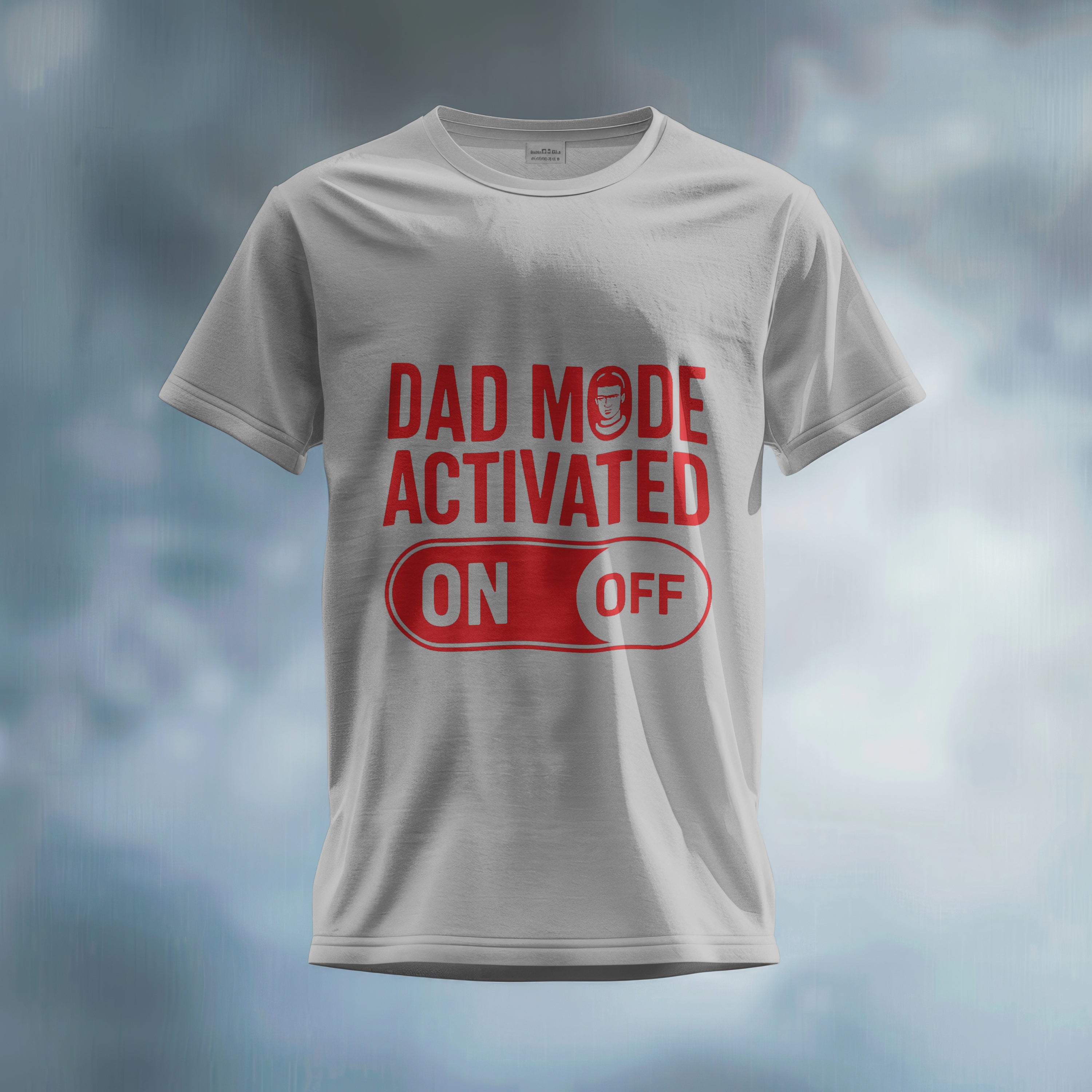 Dad Mode Activated T-Shirt for Men - Funny Father's Day Tee by RanggRiwaaz