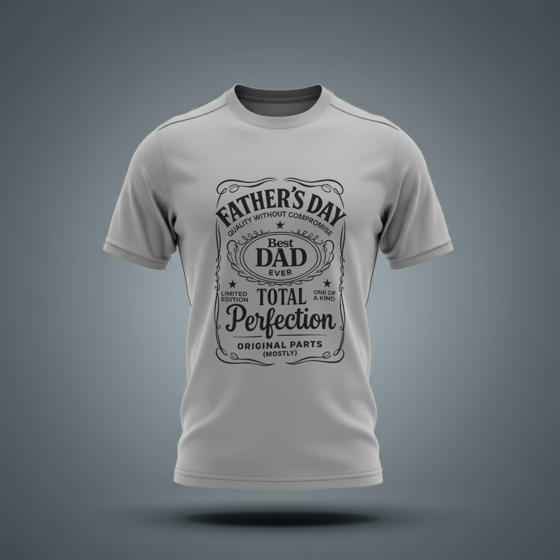 "Best Dad Ever" T Shirt Tee - Ideal Gift for Dads by RanggRiwaaz