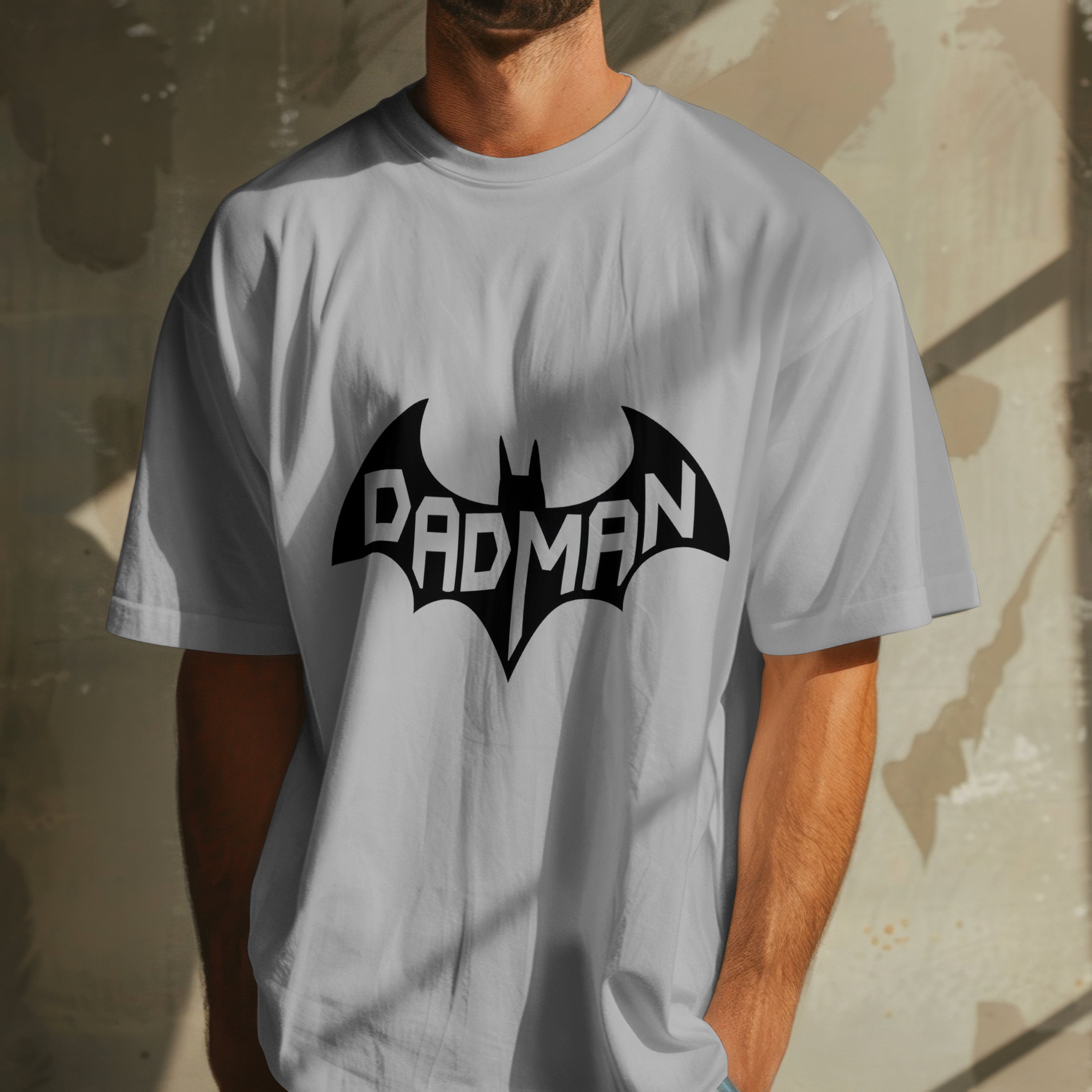 DadMan T-Shirt for Men - RanggRiwaaz Superhero Dad Tee Gift