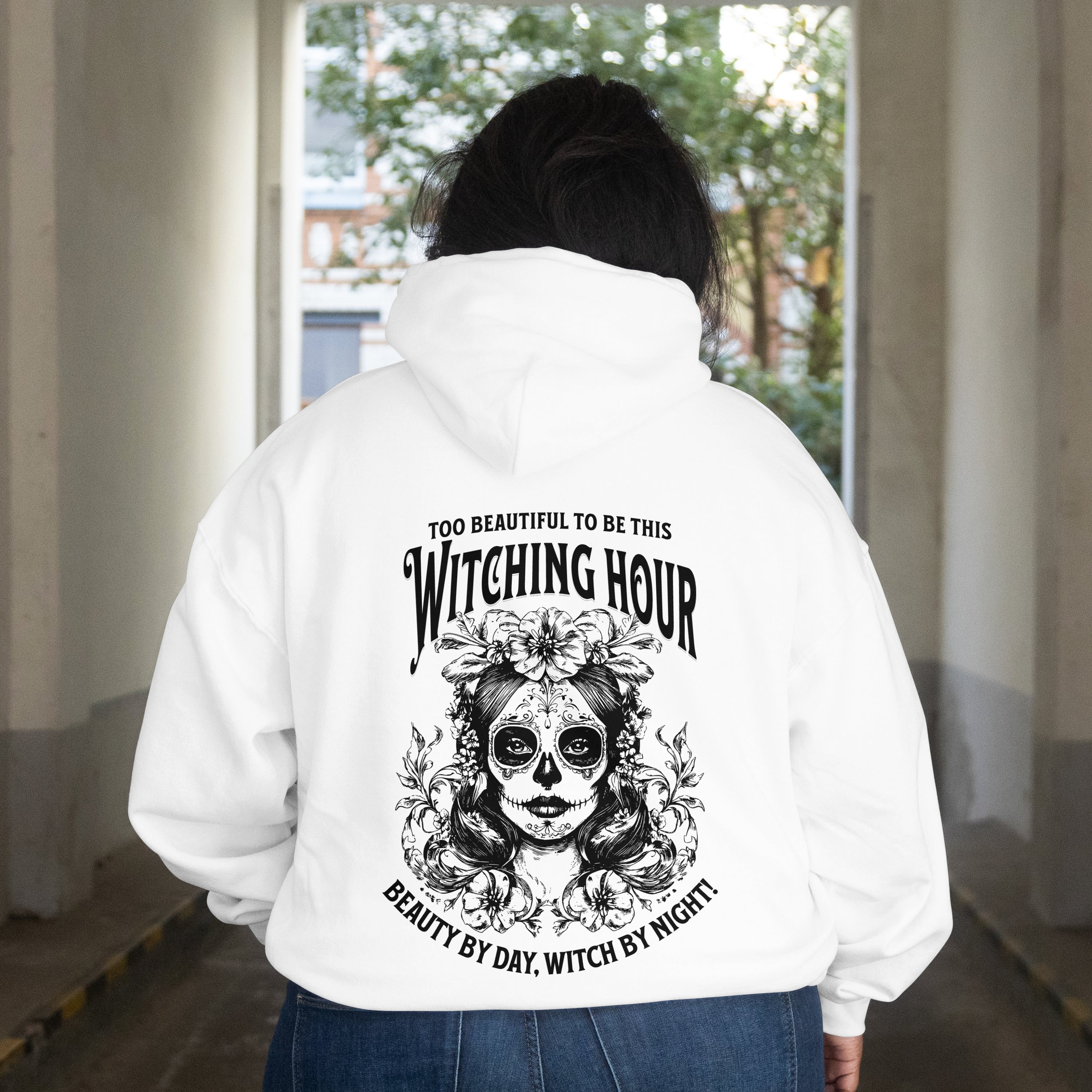 Witching Hour Hoodie - Spooky Season & Mystical Graphic Hoodie by RanggRiwaaz