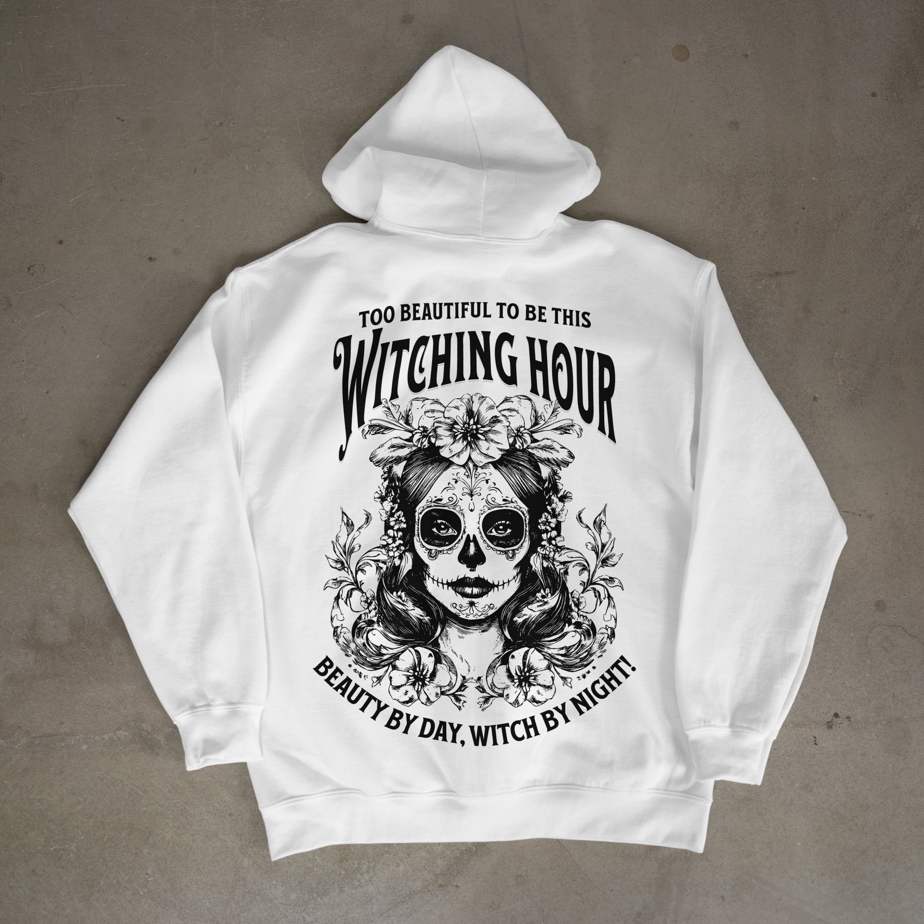 Witching Hour Hoodie - Spooky Season & Mystical Graphic Hoodie by RanggRiwaaz