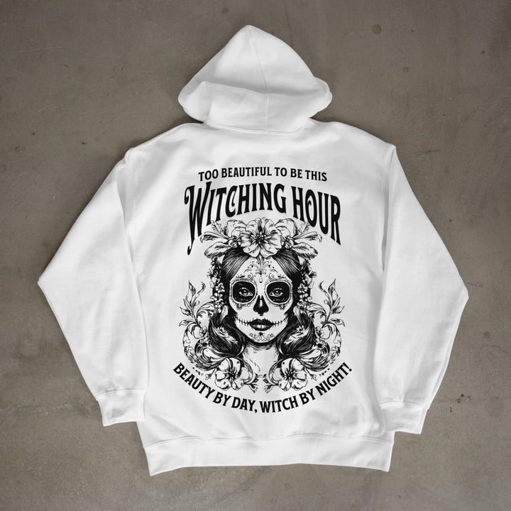 Witching Hour Hoodie - Spooky Season & Mystical Graphic Hoodie by RanggRiwaaz