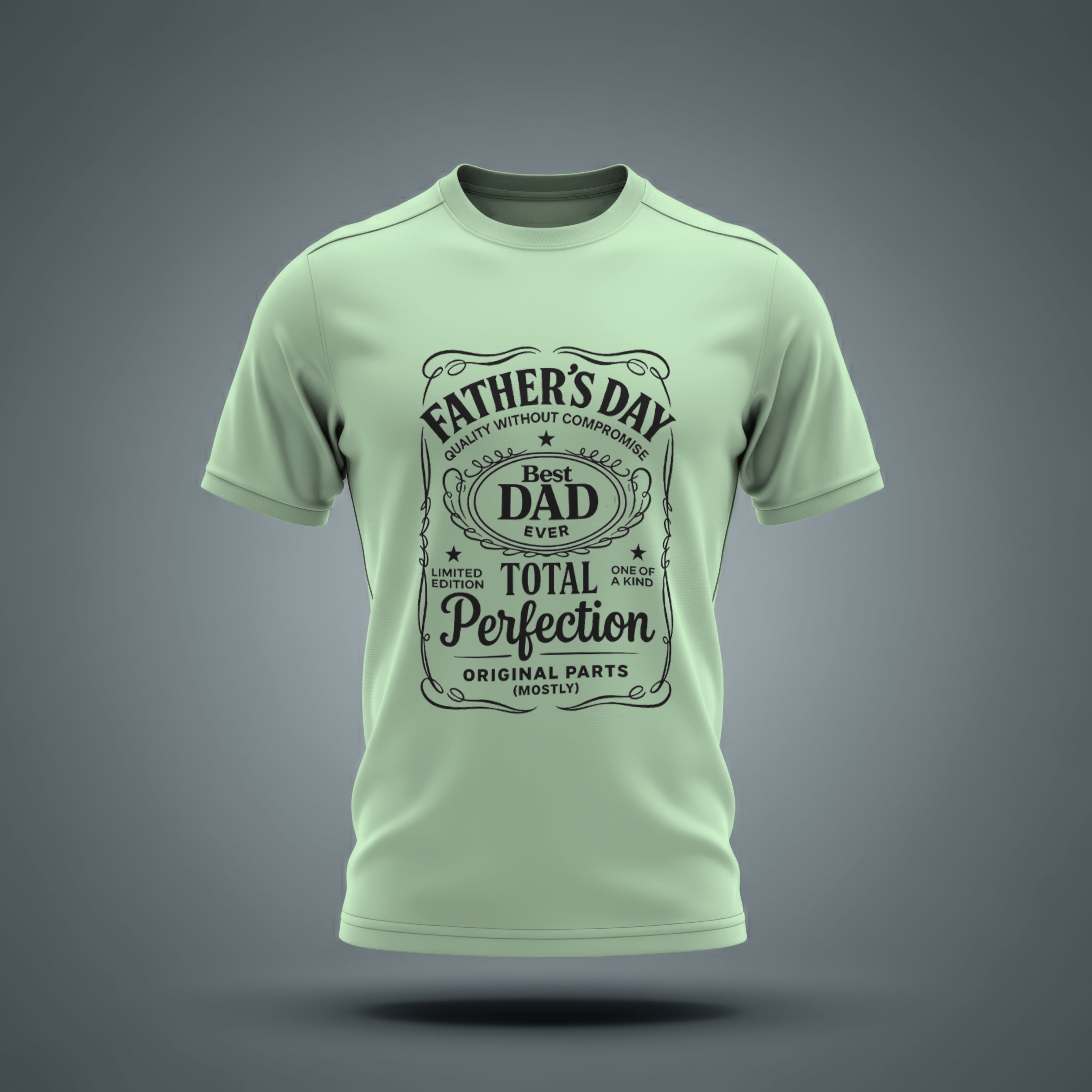 "Best Dad Ever" T Shirt Tee - Ideal Gift for Dads by RanggRiwaaz