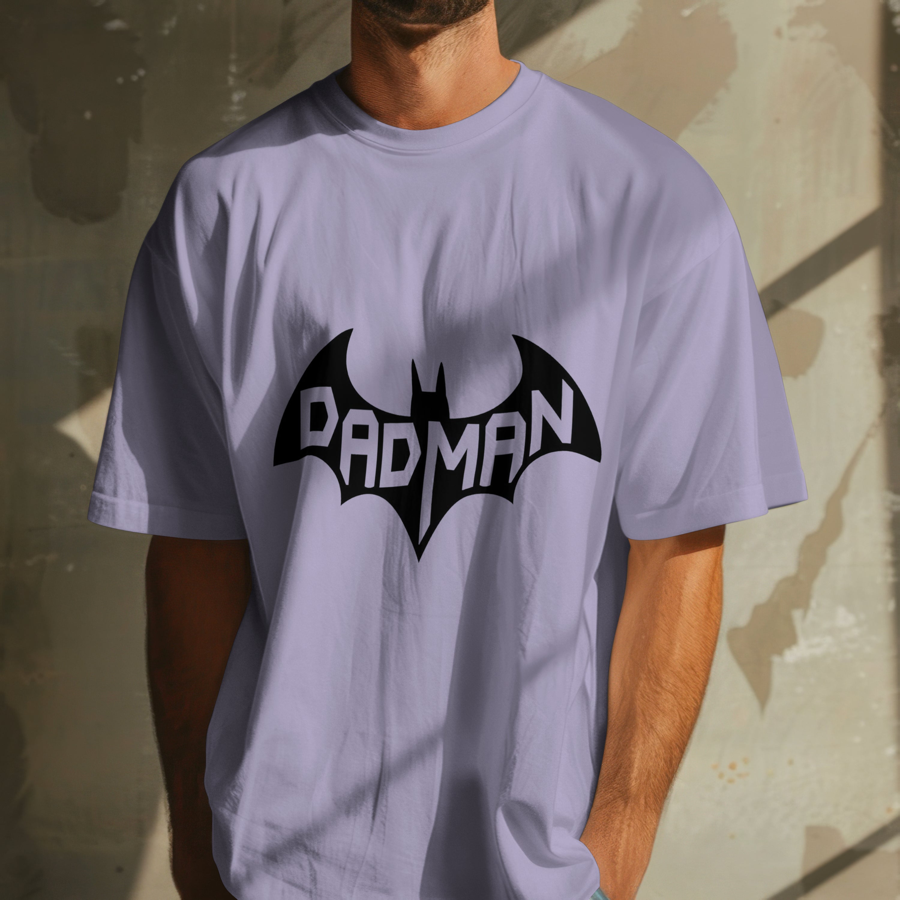 DadMan T-Shirt for Men - RanggRiwaaz Superhero Dad Tee Gift