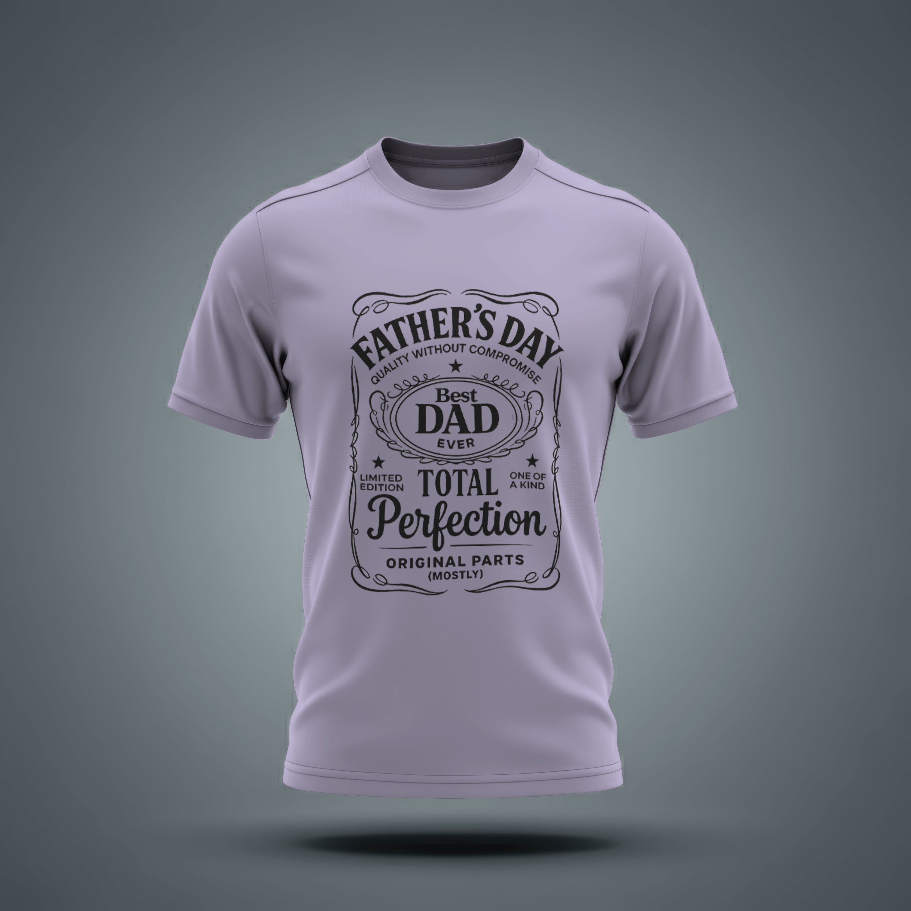 "Best Dad Ever" T Shirt Tee - Ideal Gift for Dads by RanggRiwaaz