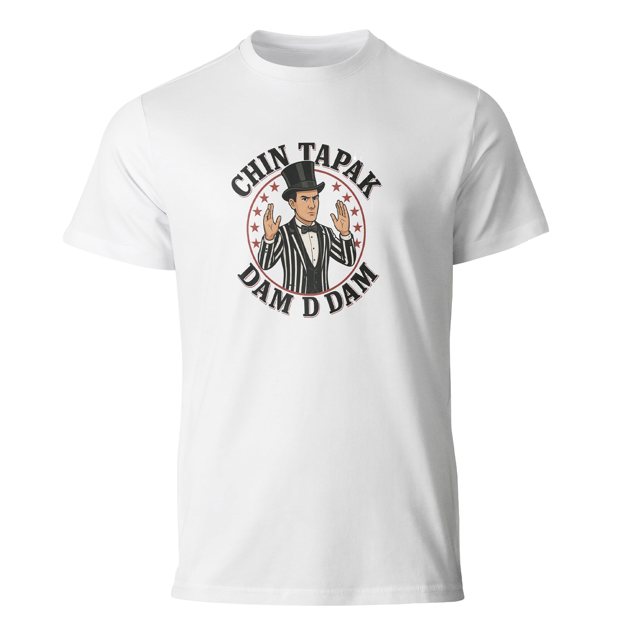 "Chin Tapak Dam D Dam" T-Shirt - Funny Meme Quote Tee by RanggRiwaaz