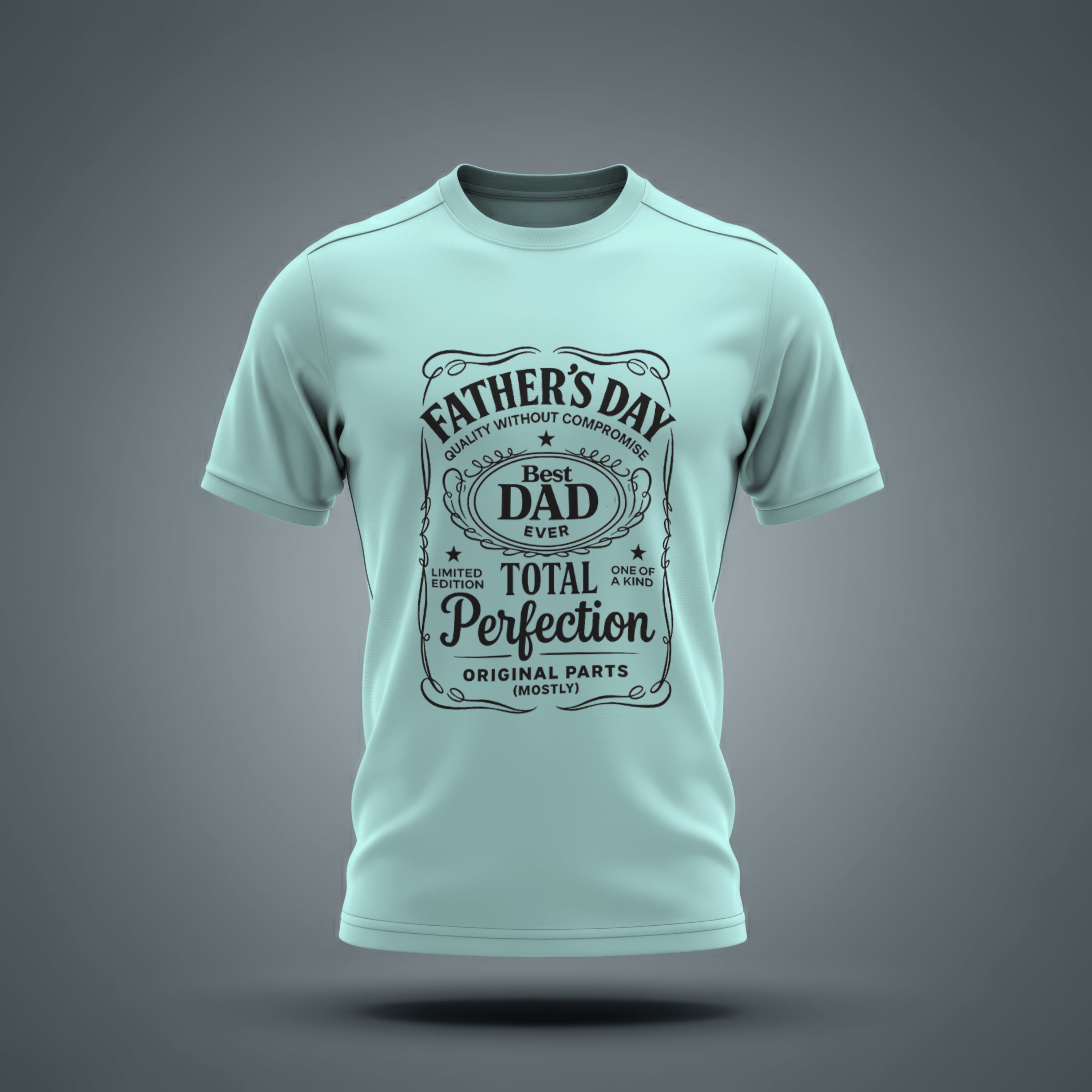 "Best Dad Ever" T Shirt Tee - Ideal Gift for Dads by RanggRiwaaz