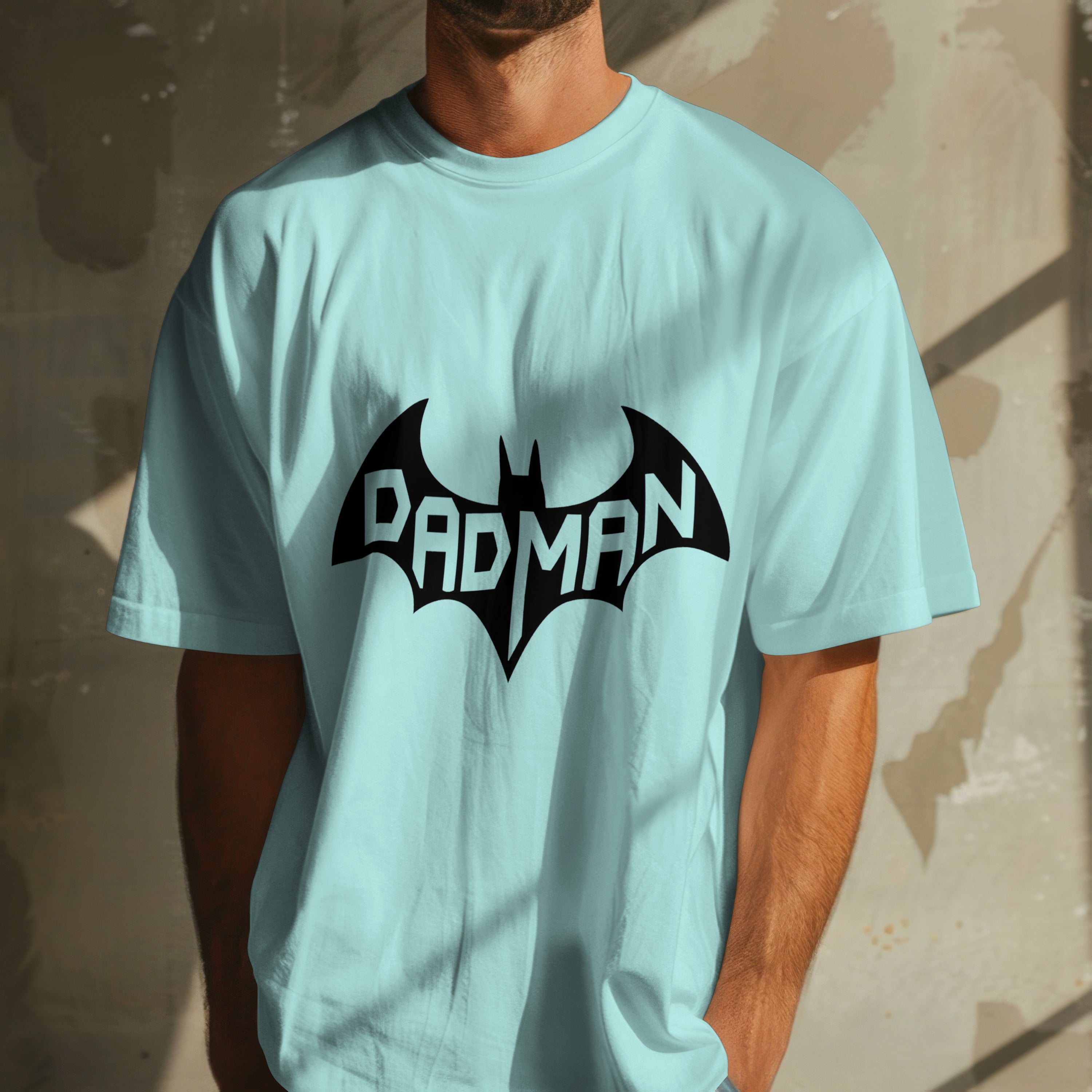 DadMan T-Shirt for Men - RanggRiwaaz Superhero Dad Tee Gift