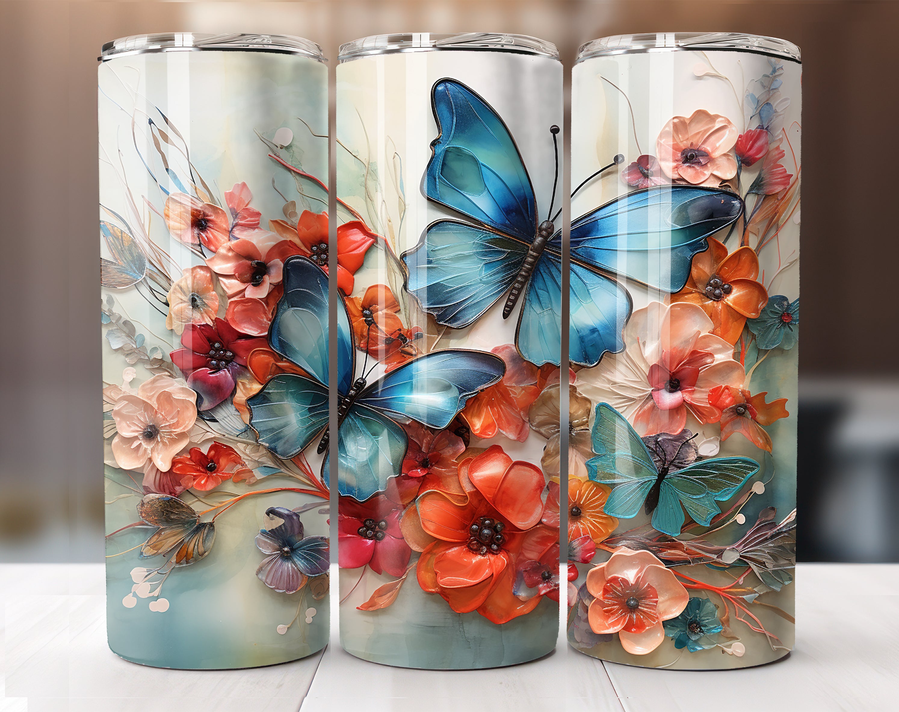 Ephemeral Wings Tumbler