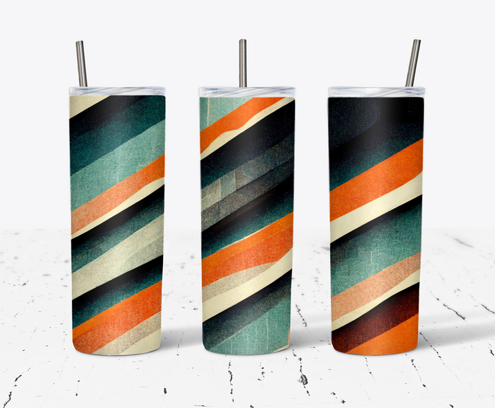 Abstract Splash Tumbler