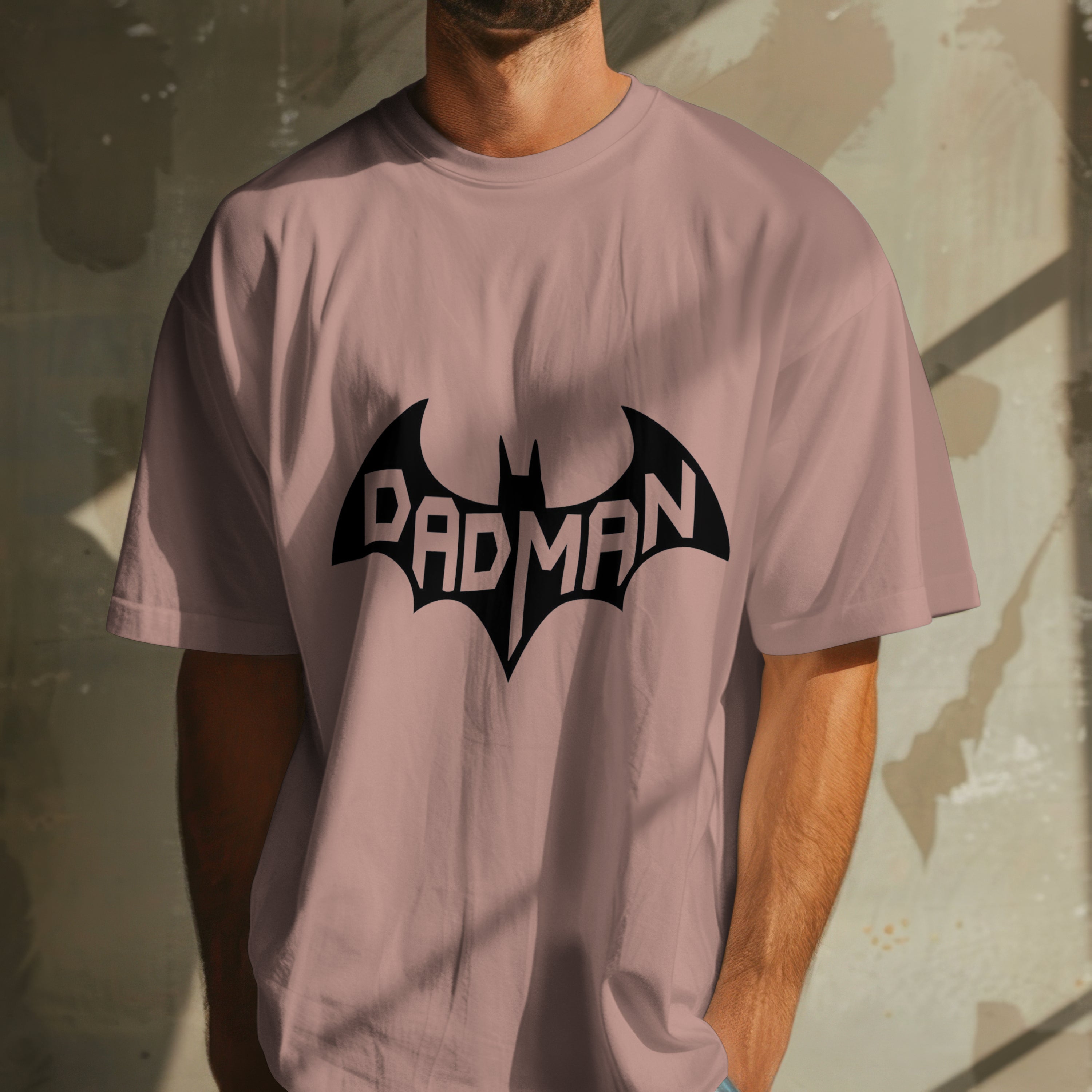 DadMan T-Shirt for Men - RanggRiwaaz Superhero Dad Tee Gift