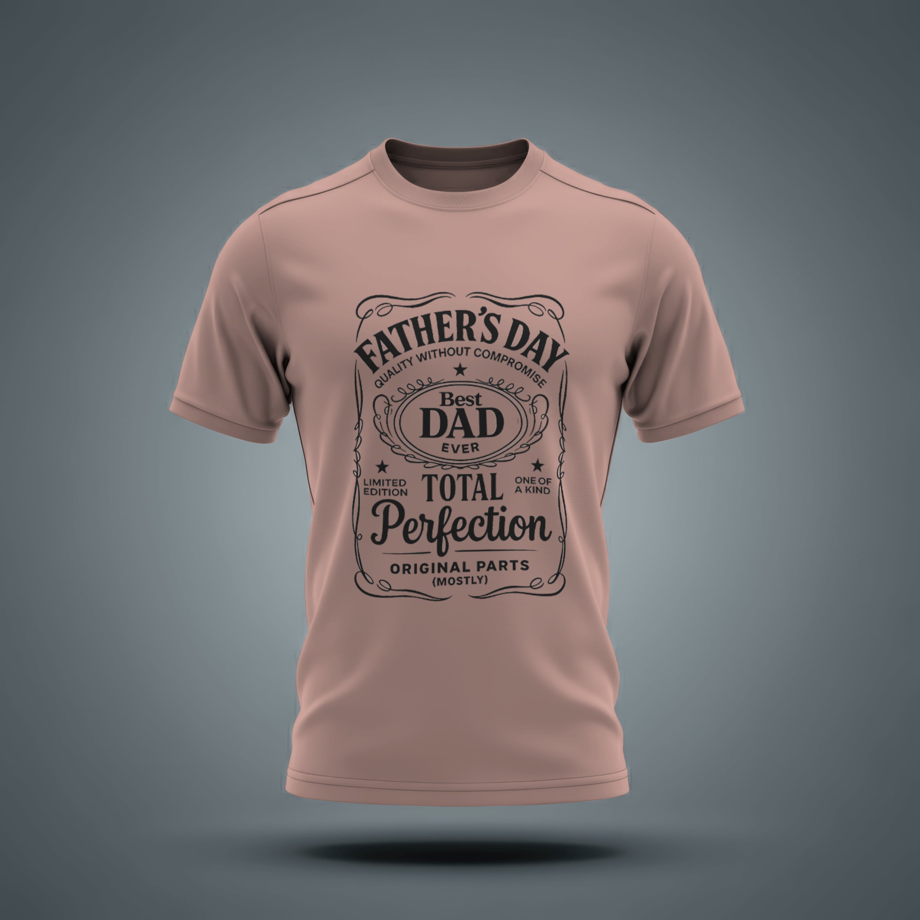 "Best Dad Ever" T Shirt Tee - Ideal Gift for Dads by RanggRiwaaz